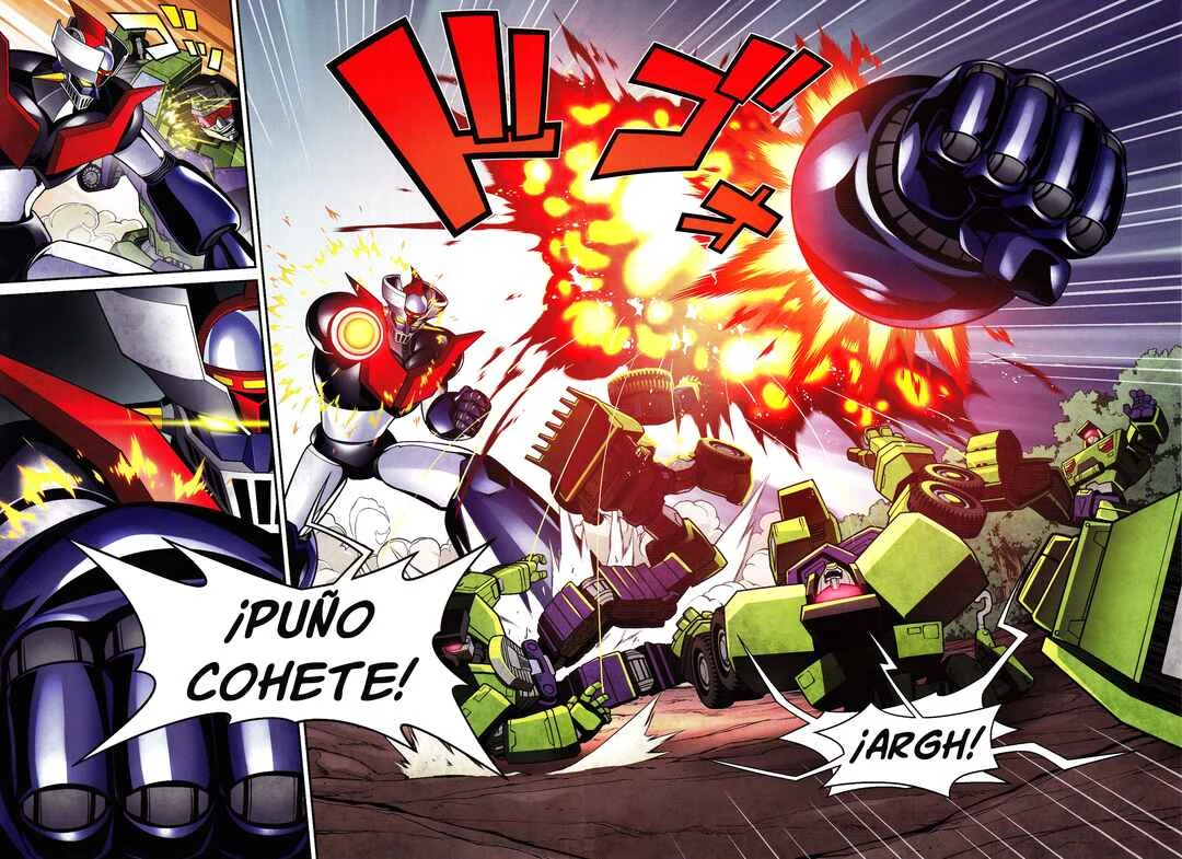 Mazinger Z vs. Transformers Capítulo 4: Capítulo 4 por Naoyuki Fujisawa - Page 2
