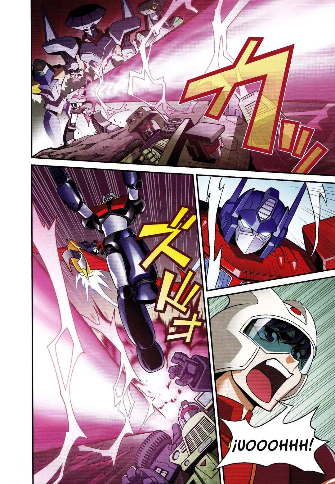 Mazinger Z vs. Transformers Capítulo 4: Capítulo 4 por Naoyuki Fujisawa - Page 4