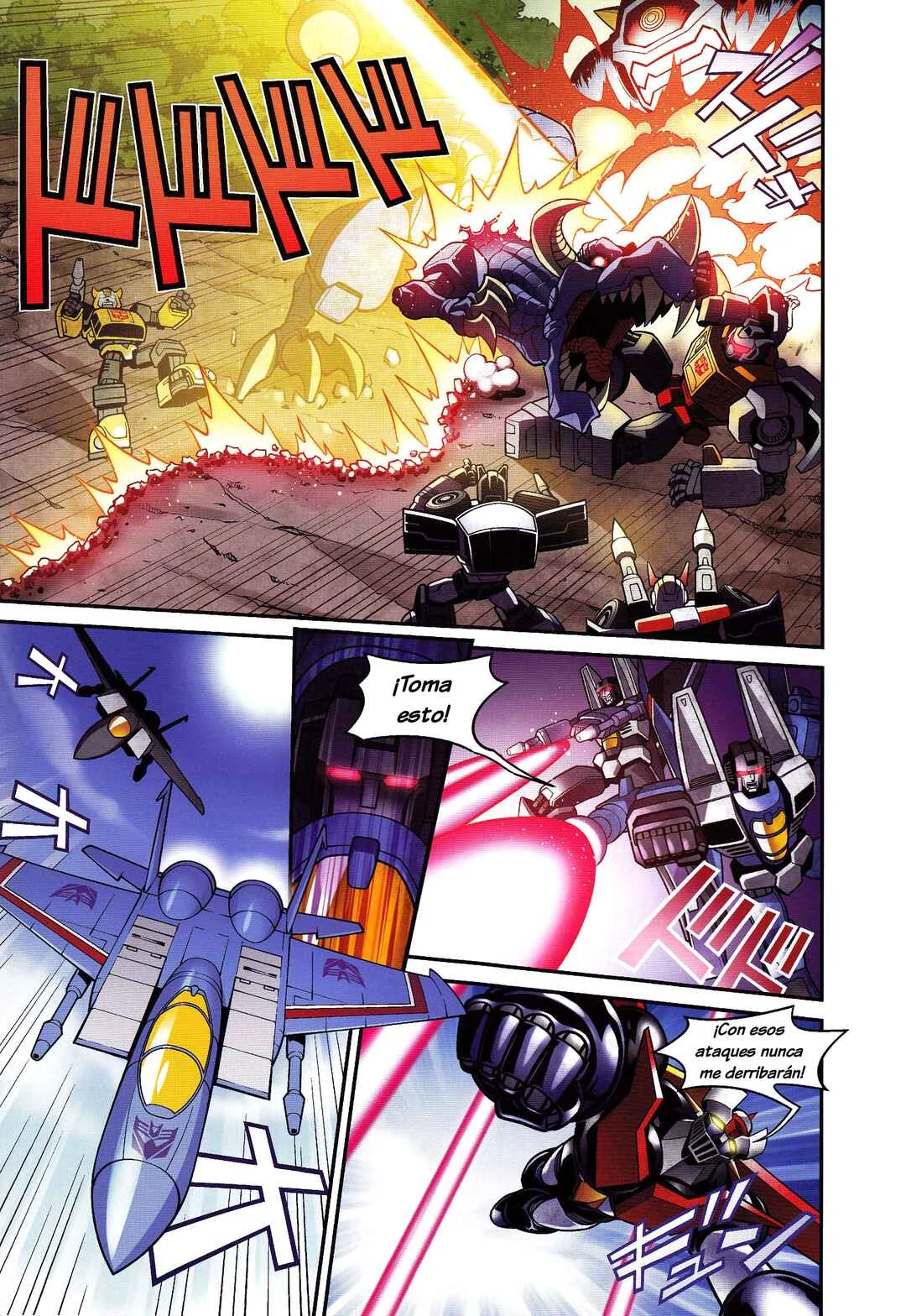 Mazinger Z vs. Transformers Capítulo 4: Capítulo 4 por Naoyuki Fujisawa - Page 7