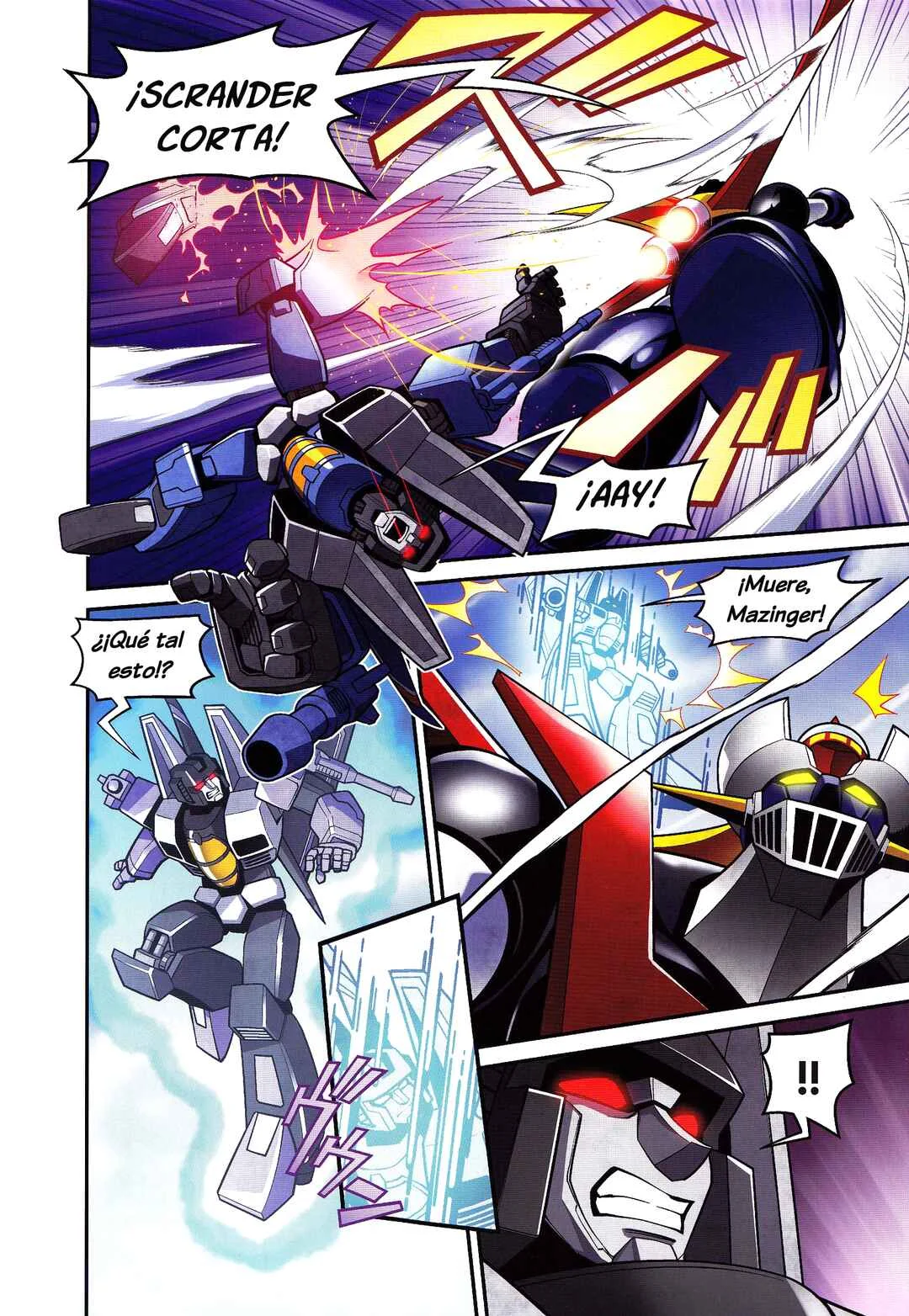 Mazinger Z vs. Transformers Capítulo 4: Capítulo 4 por Naoyuki Fujisawa - Page 8