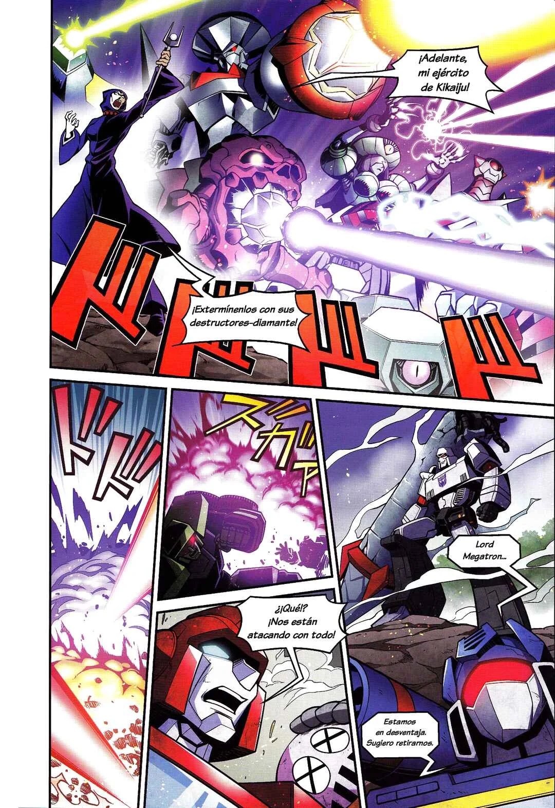 Mazinger Z vs. Transformers Capítulo 4: Capítulo 4 por Naoyuki Fujisawa - Page 10