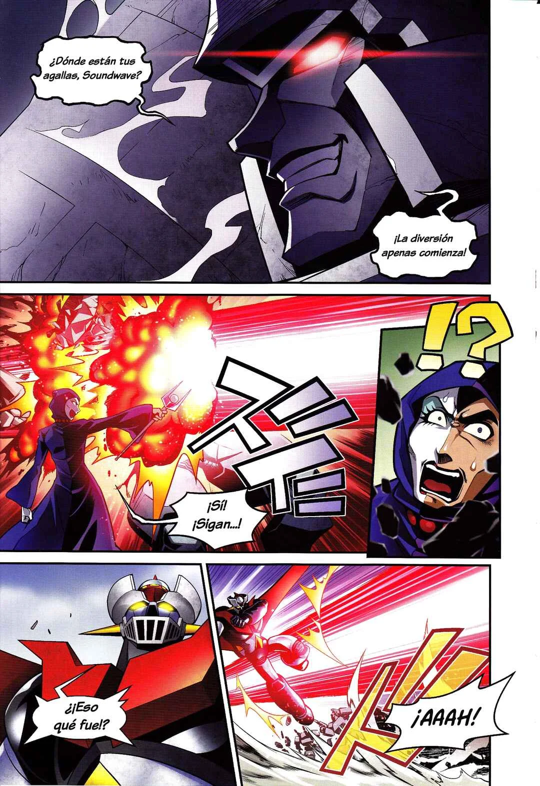 Mazinger Z vs. Transformers Capítulo 4: Capítulo 4 por Naoyuki Fujisawa - Page 11