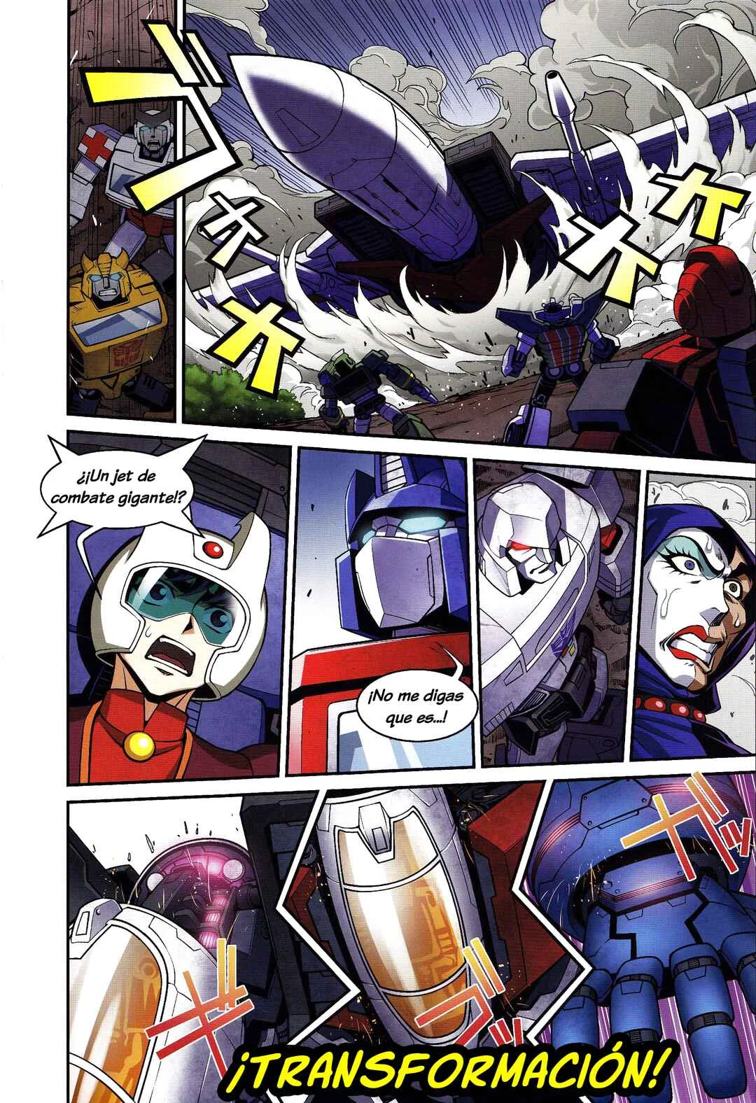 Mazinger Z vs. Transformers Capítulo 4: Capítulo 4 por Naoyuki Fujisawa - Page 12