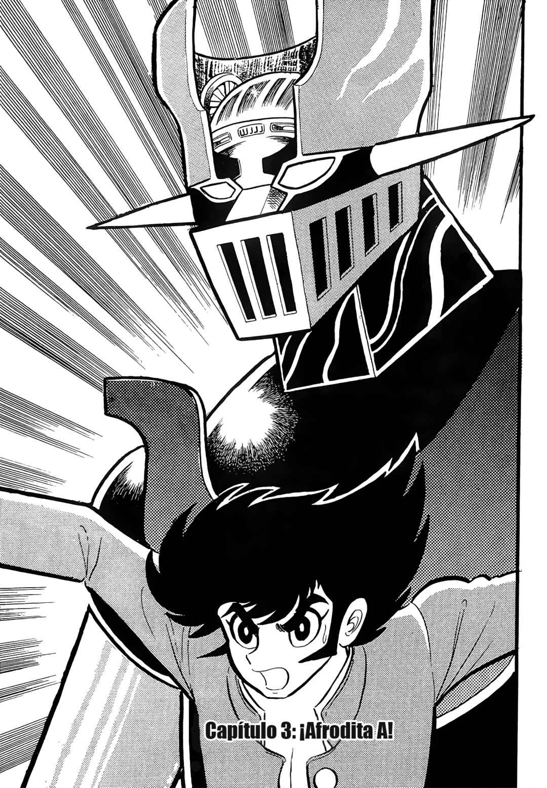 Mazinger Z Capítulo 3: ¡Afrodita A! - Page 1