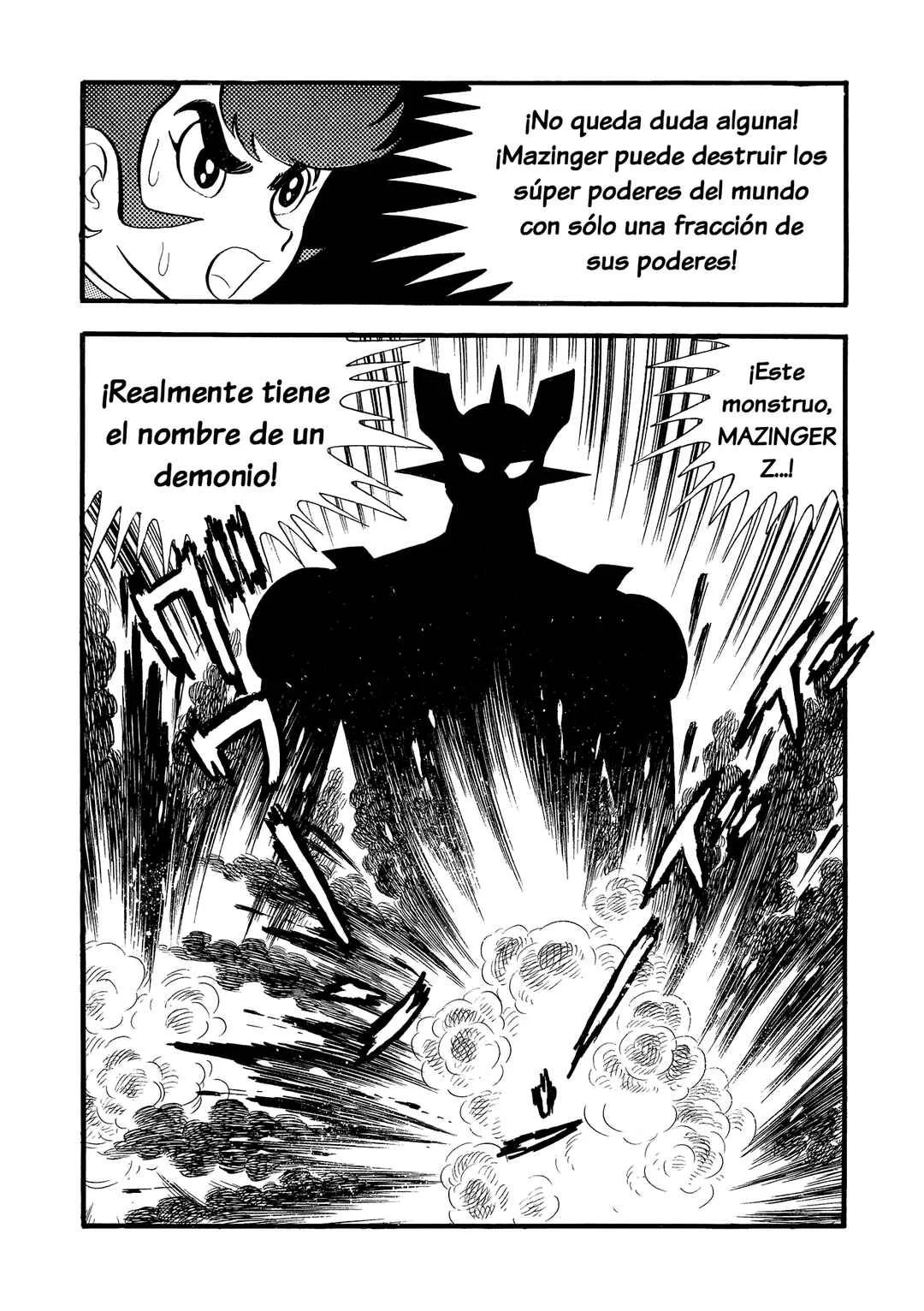 Mazinger Z Capítulo 4: Mazinger, el demonio destructor - Page 8