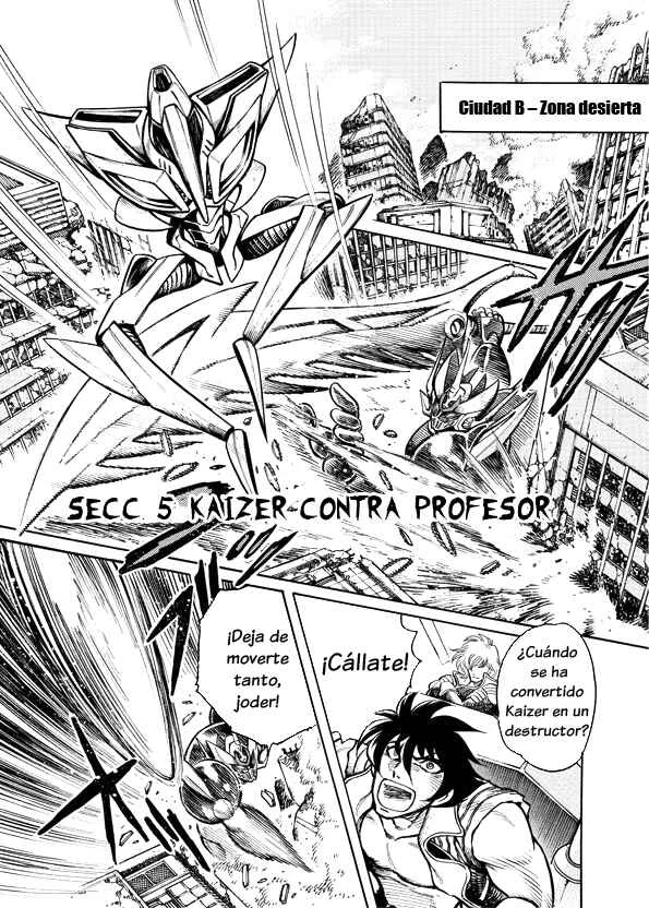 Mazinkaiser SKL Versus Capítulo 5: Kaizer contra Profesor - Page 1