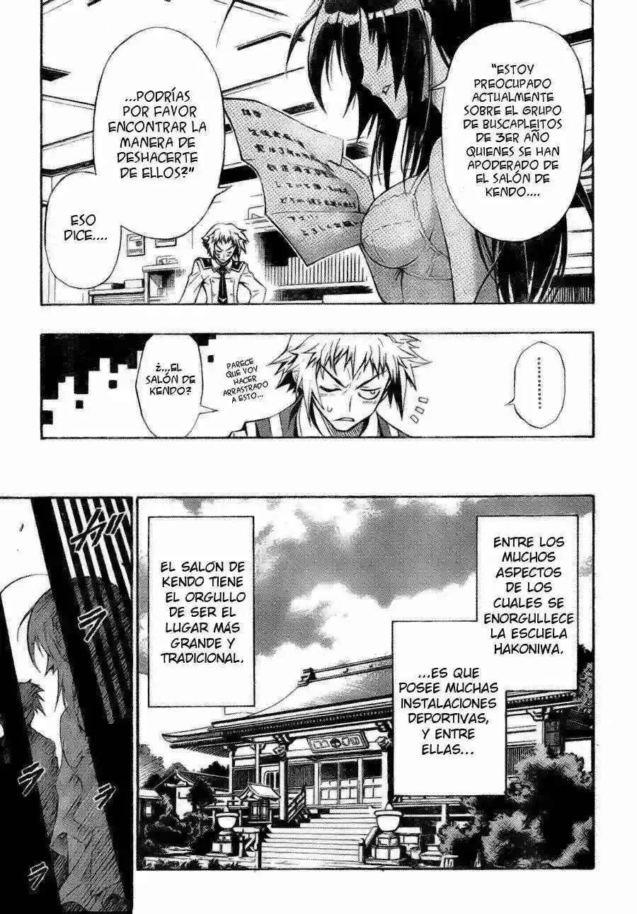 Medaka Box Capítulo 1: El consejo de estudiantes en acción! - Page 11