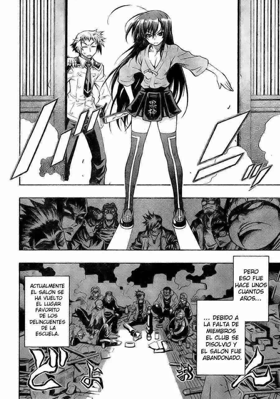 Medaka Box Capítulo 1: El consejo de estudiantes en acción! - Page 12
