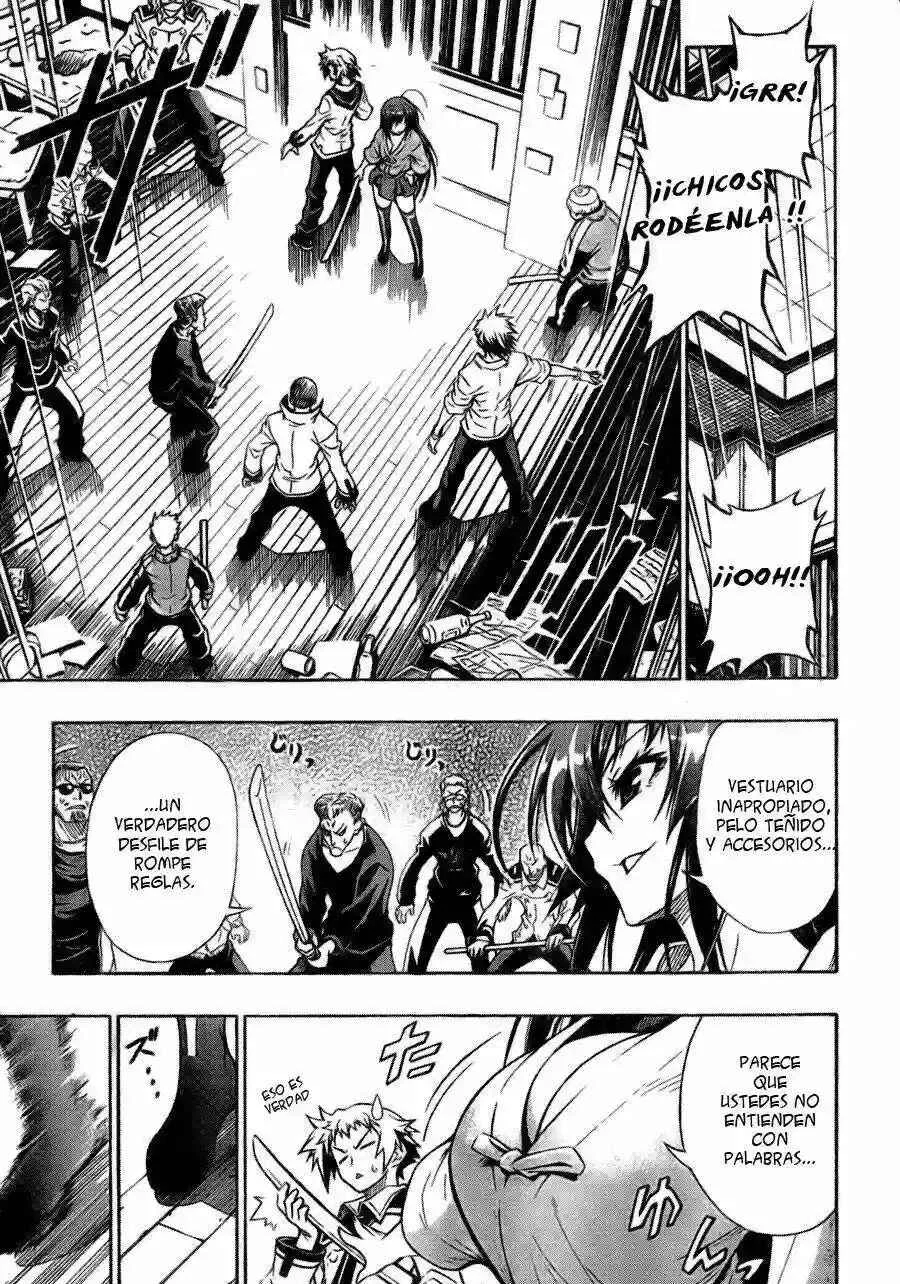 Medaka Box Capítulo 1: El consejo de estudiantes en acción! - Page 15