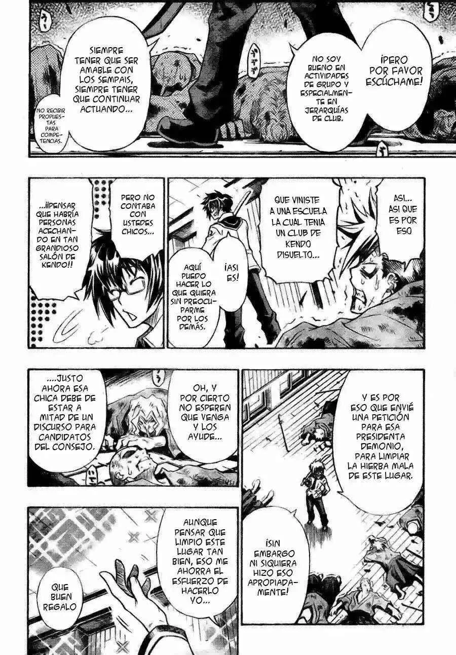 Medaka Box Capítulo 1: El consejo de estudiantes en acción! - Page 37
