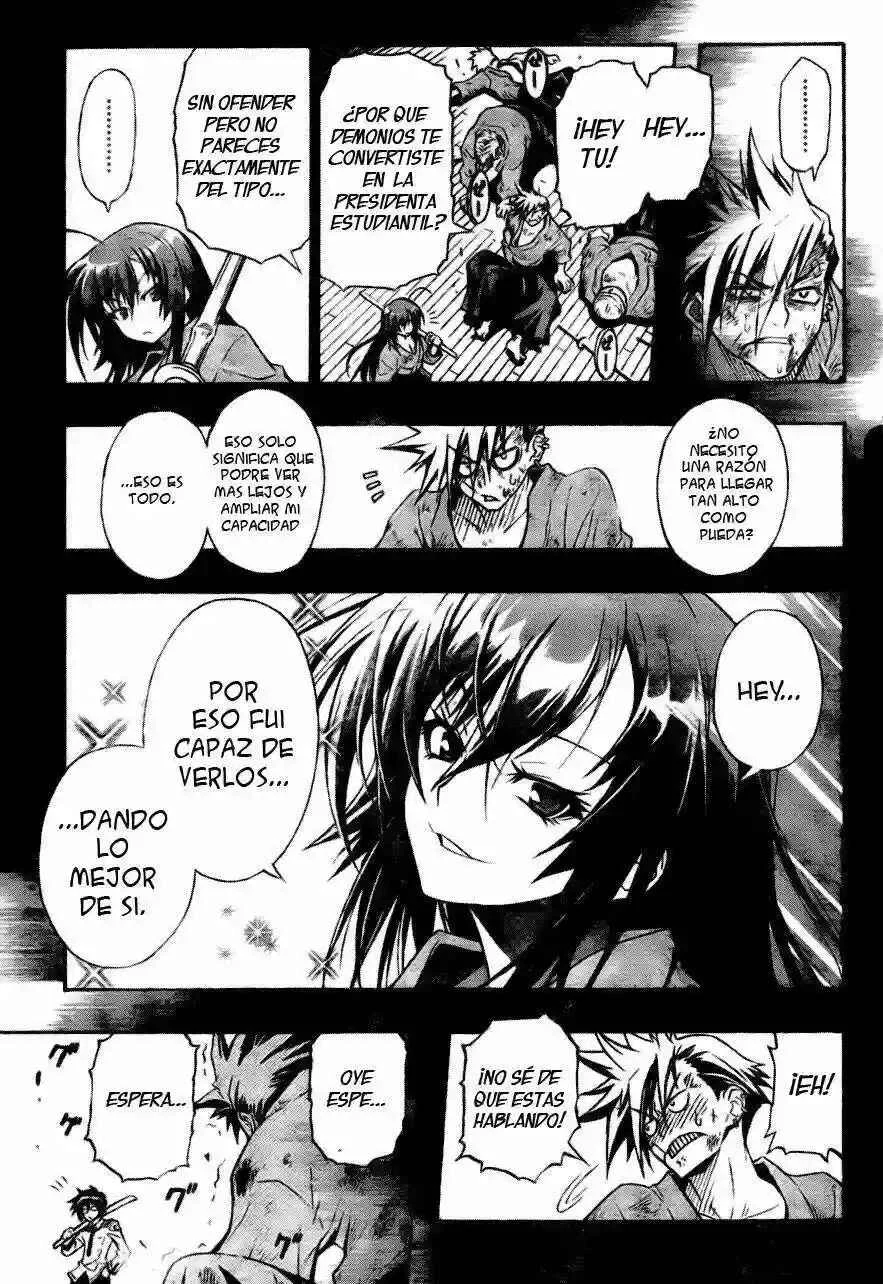 Medaka Box Capítulo 1: El consejo de estudiantes en acción! - Page 38