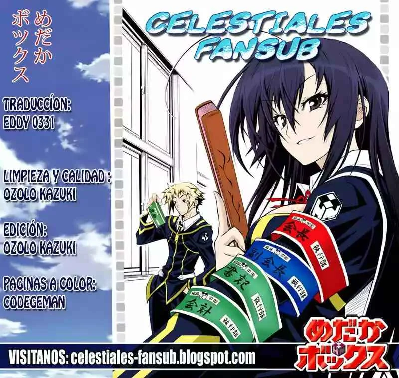 Medaka Box Capítulo 2: Esto debería ser suficiente - Page 1