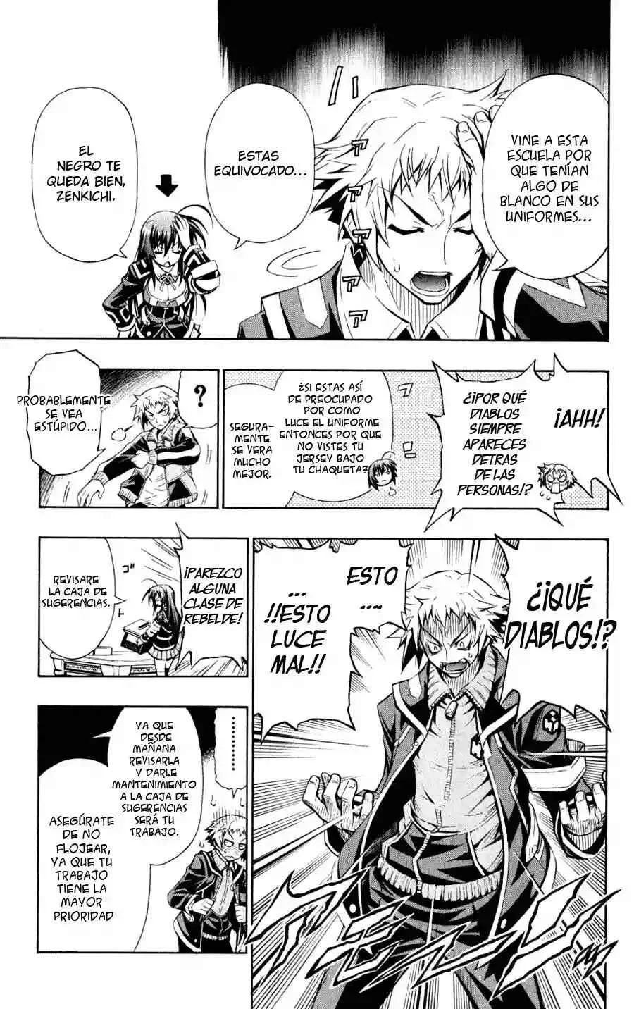 Medaka Box Capítulo 2: Esto debería ser suficiente - Page 4