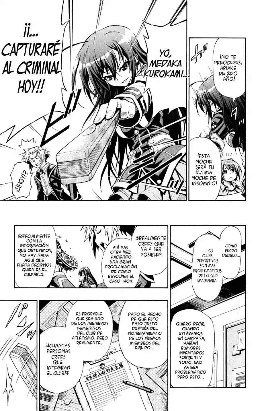 Medaka Box Capítulo 2: Esto debería ser suficiente - Page 8