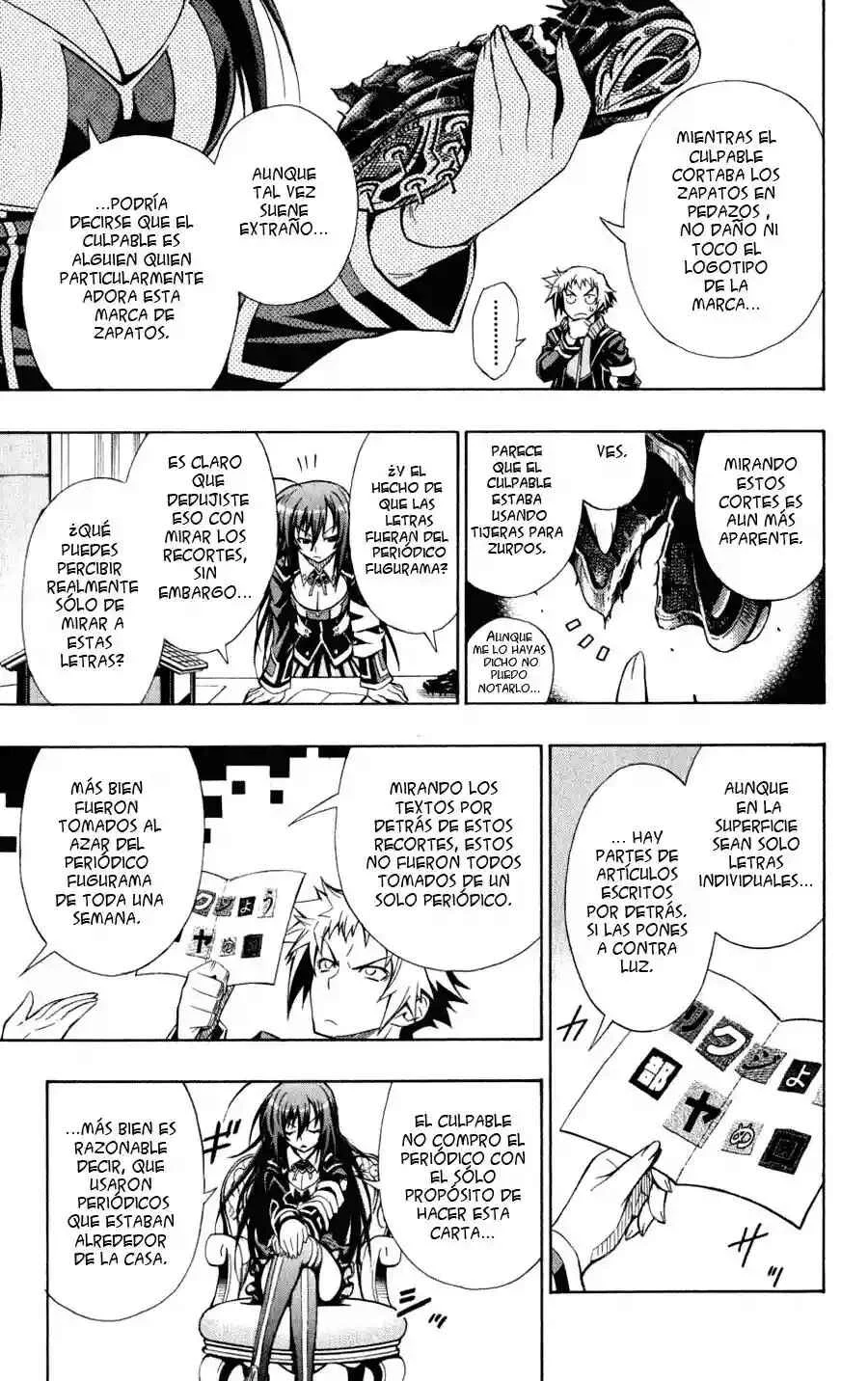 Medaka Box Capítulo 2: Esto debería ser suficiente - Page 10