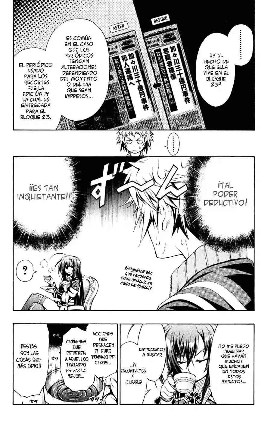 Medaka Box Capítulo 2: Esto debería ser suficiente - Page 11