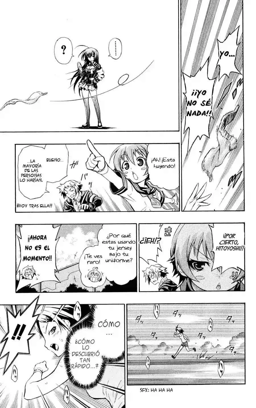 Medaka Box Capítulo 2: Esto debería ser suficiente - Page 16