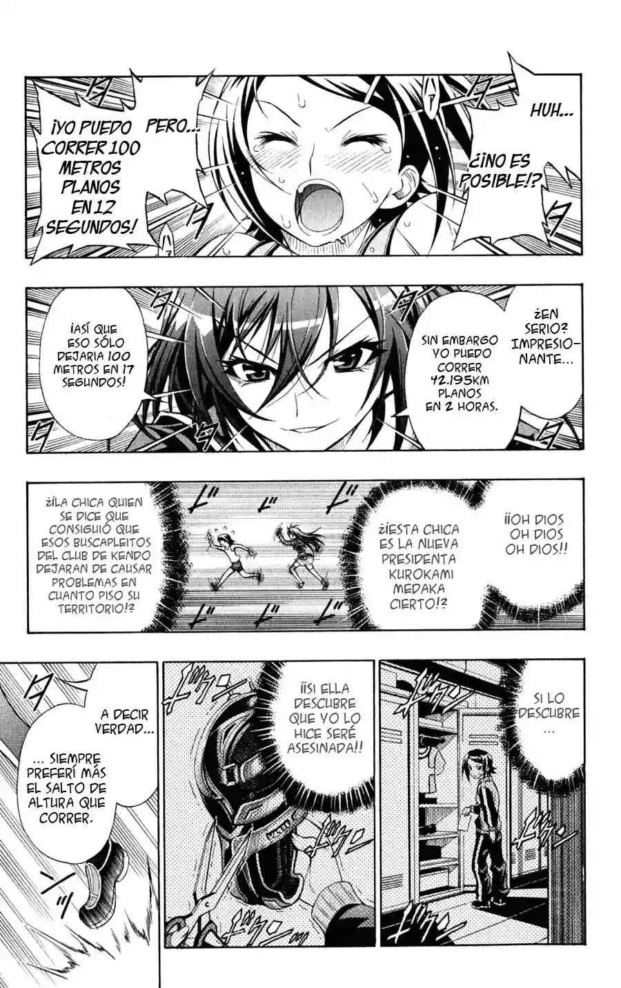 Medaka Box Capítulo 2: Esto debería ser suficiente - Page 18
