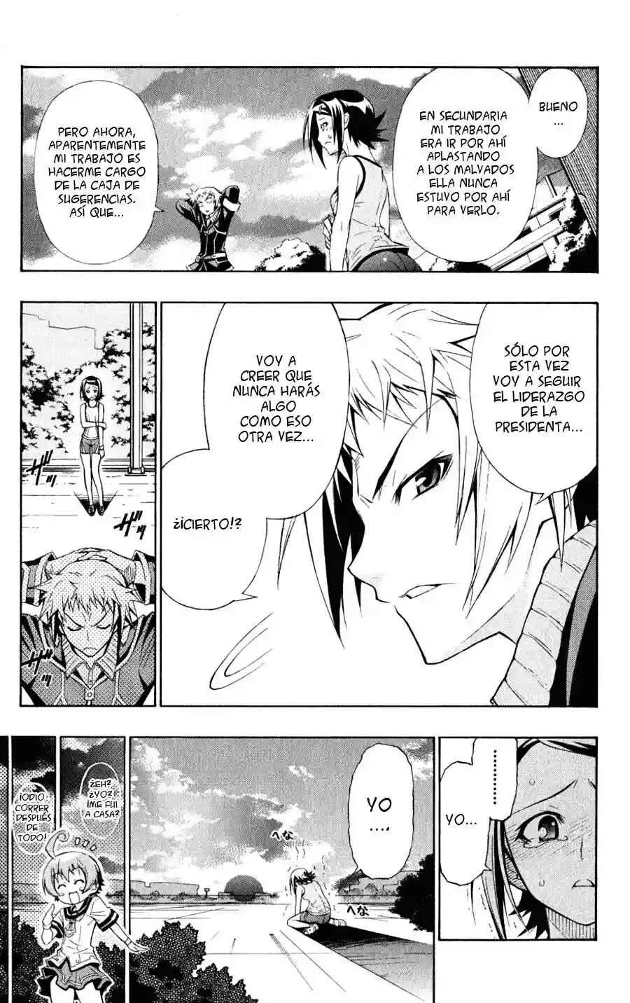 Medaka Box Capítulo 2: Esto debería ser suficiente - Page 24