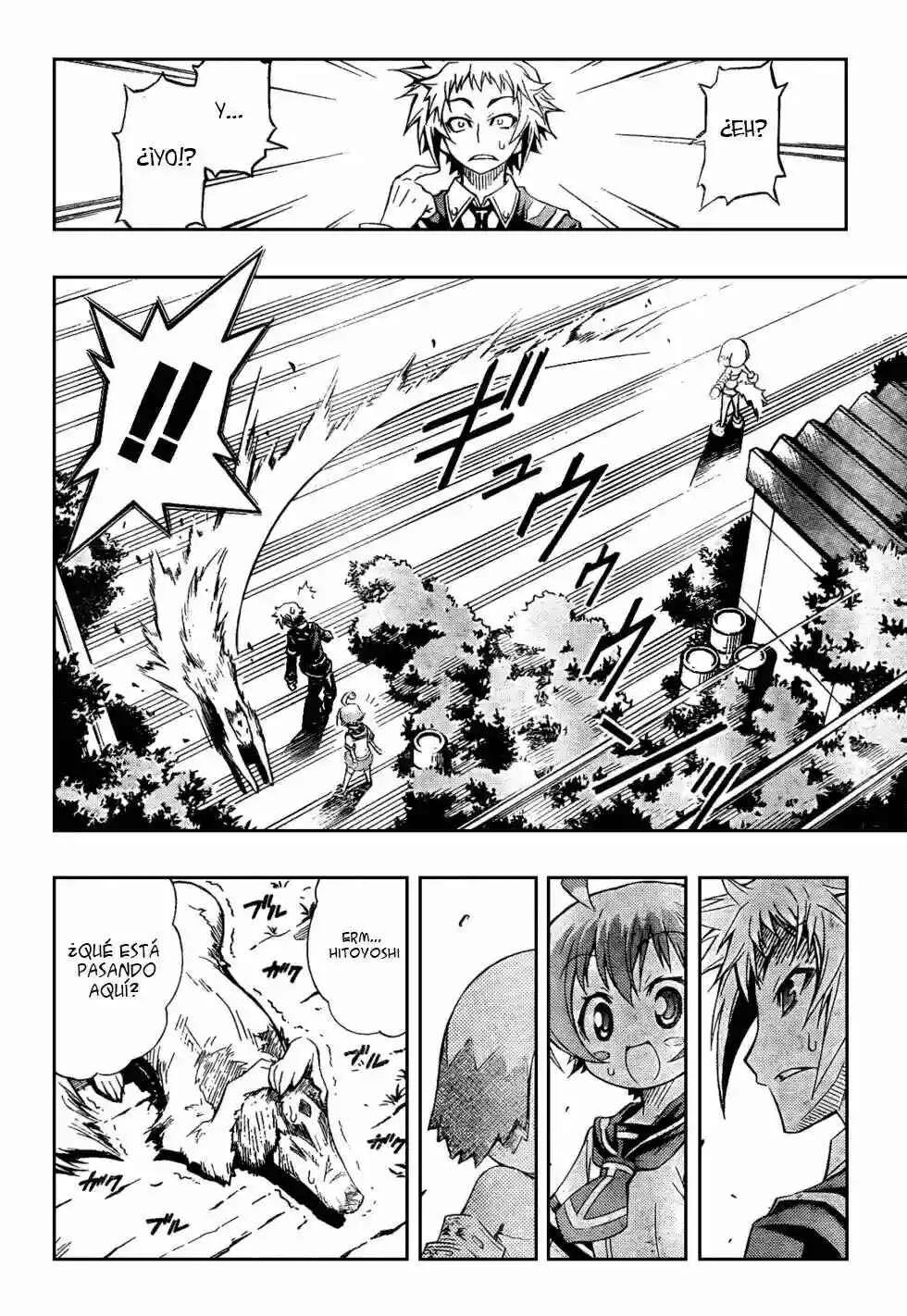 Medaka Box Capítulo 3: Creo que tienes razón - Page 22