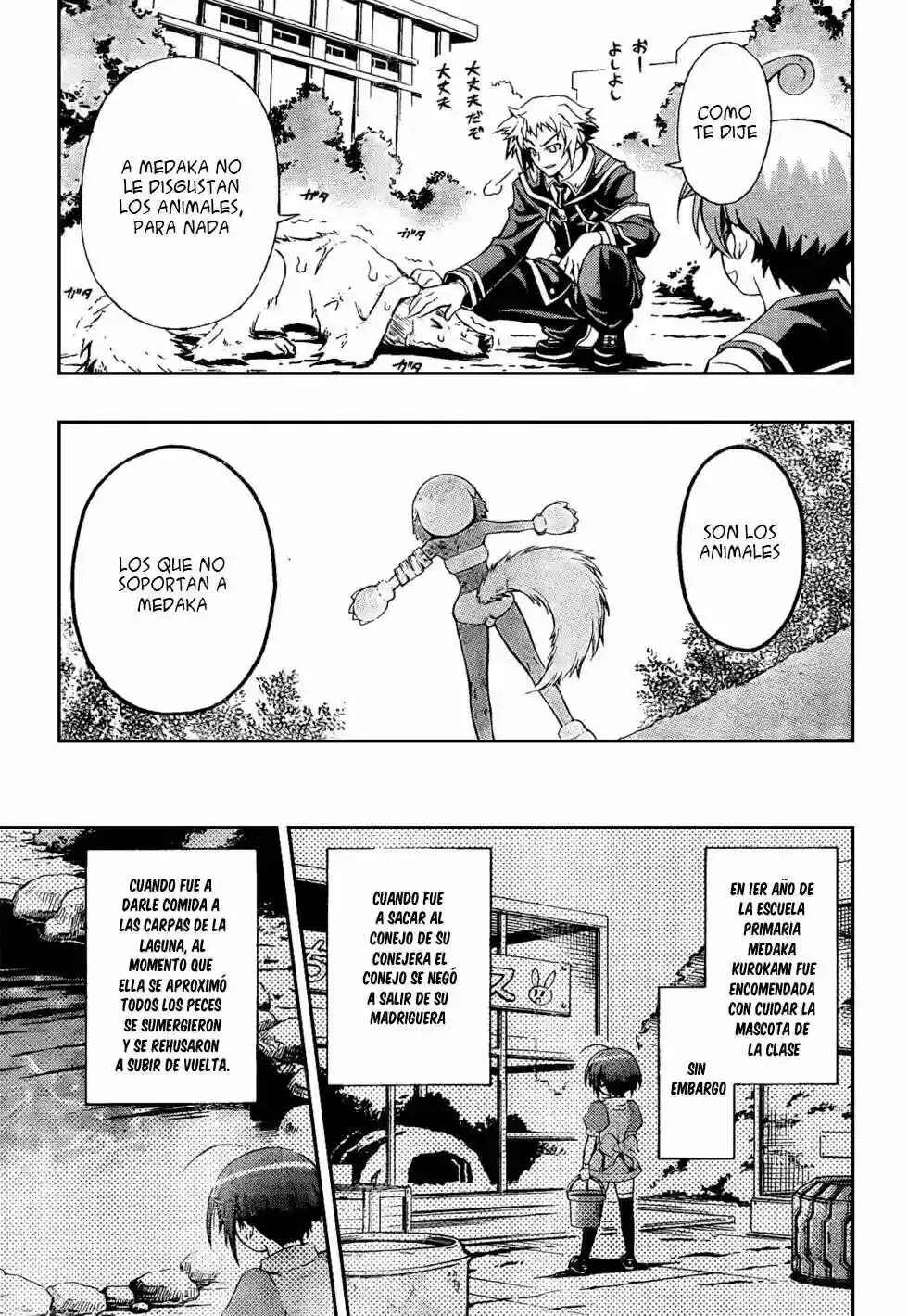 Medaka Box Capítulo 3: Creo que tienes razón - Page 23