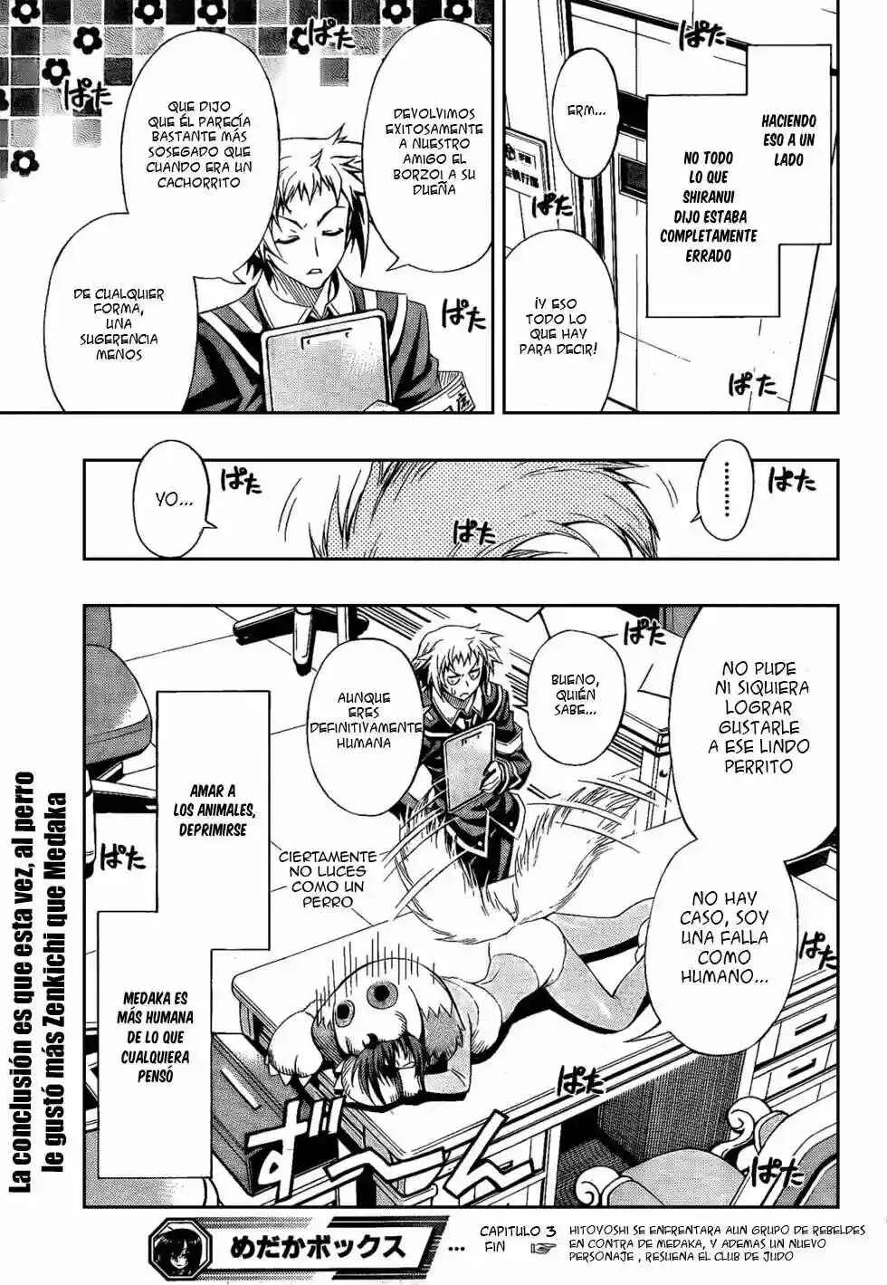 Medaka Box Capítulo 3: Creo que tienes razón - Page 25