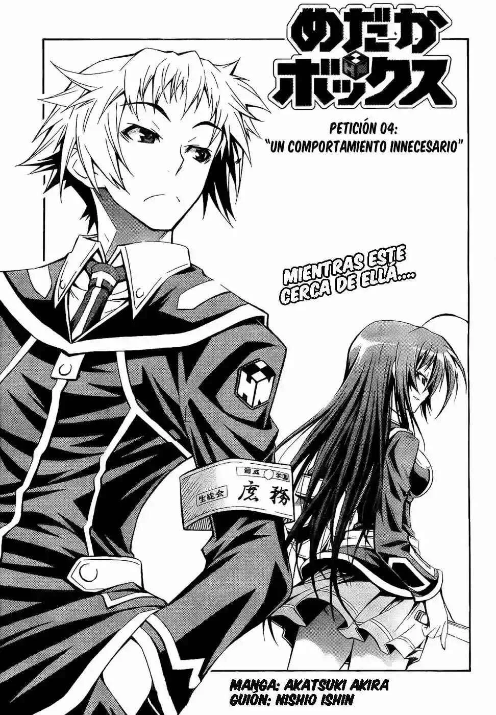 Medaka Box Capítulo 4: Eso es comportamiento innecesario - Page 3