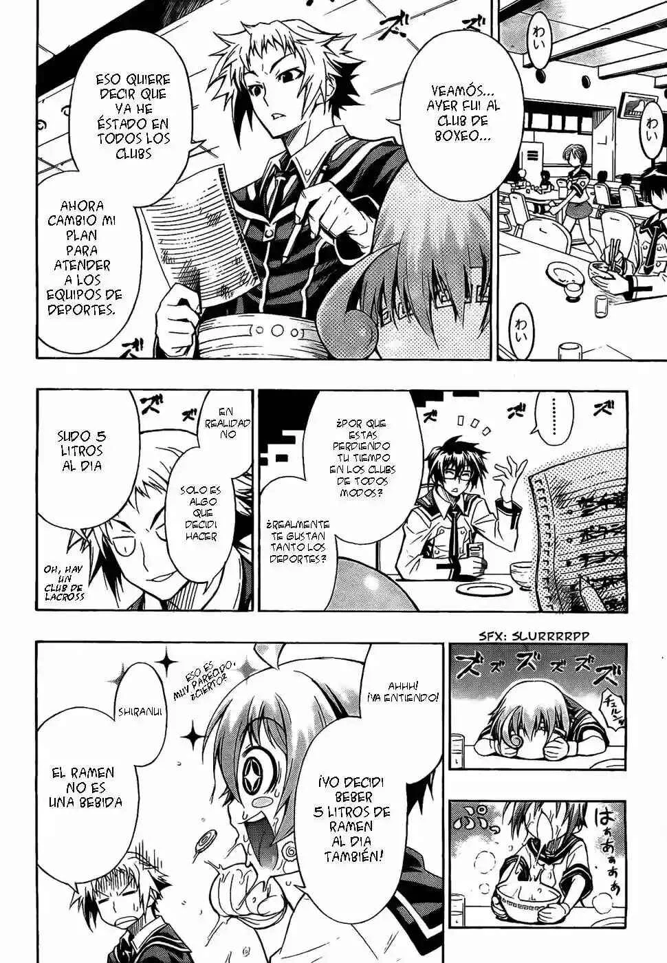 Medaka Box Capítulo 4: Eso es comportamiento innecesario - Page 4