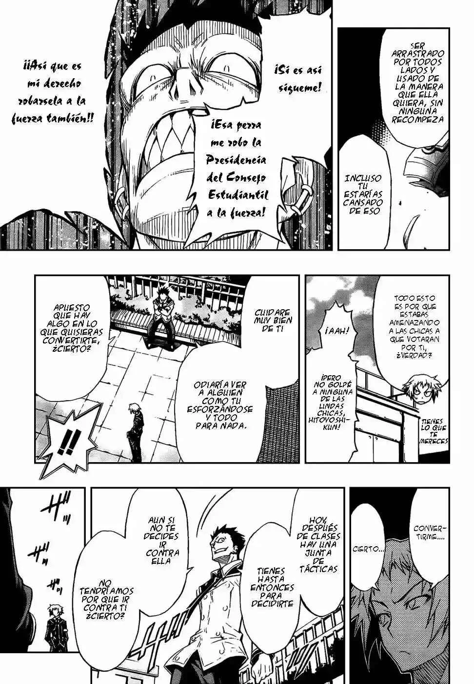 Medaka Box Capítulo 4: Eso es comportamiento innecesario - Page 9