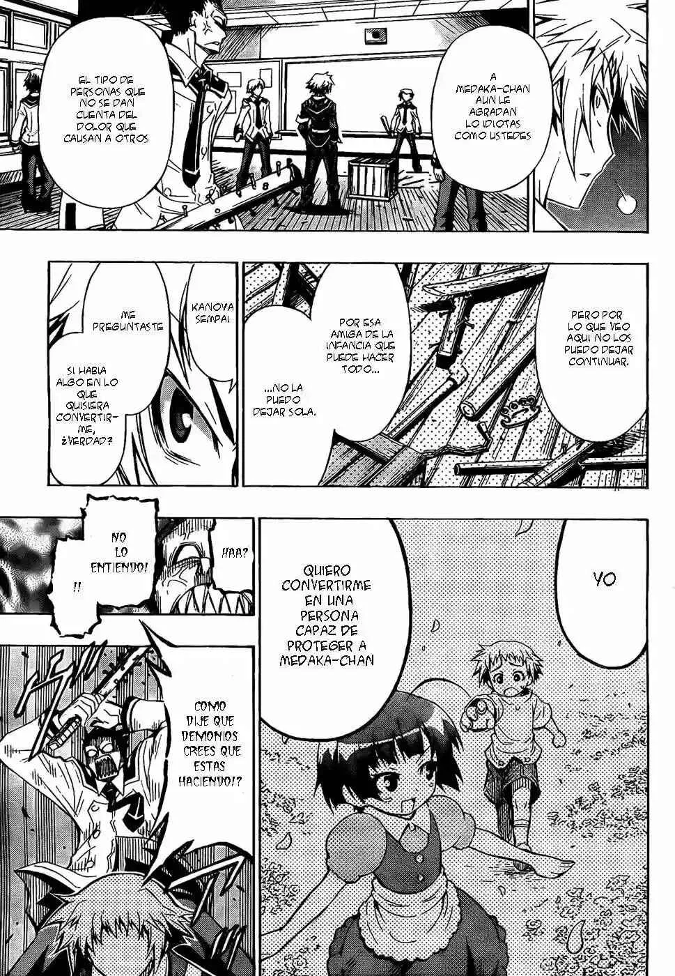 Medaka Box Capítulo 4: Eso es comportamiento innecesario - Page 15