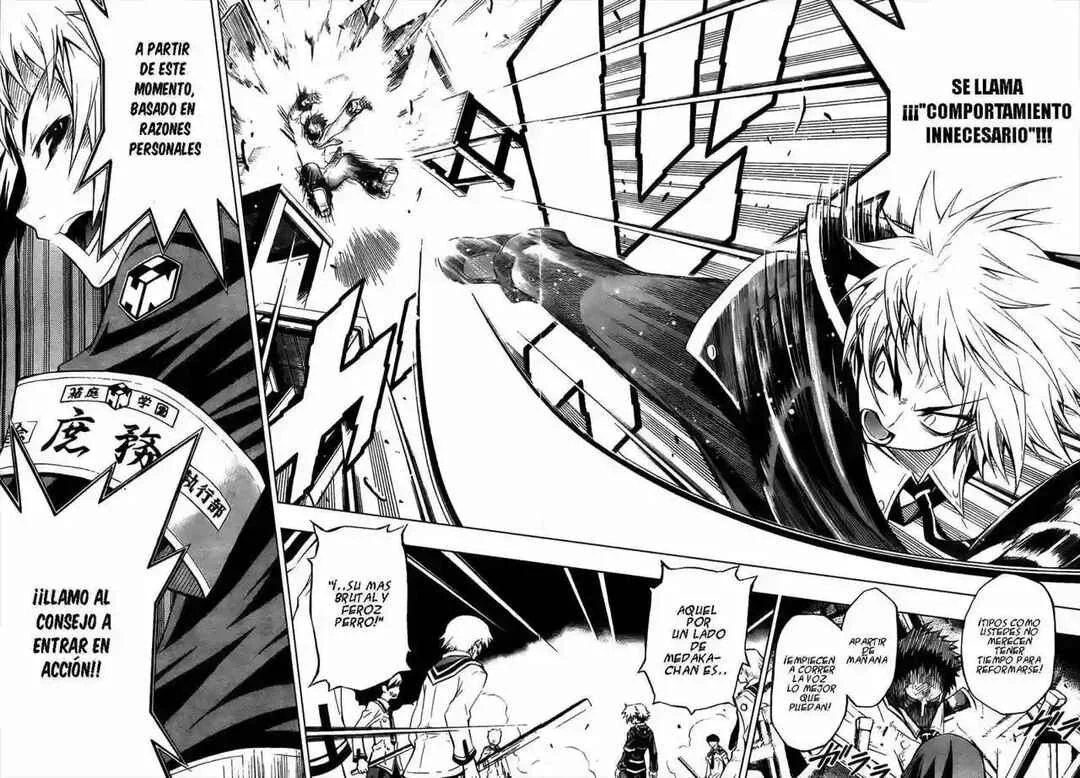 Medaka Box Capítulo 4: Eso es comportamiento innecesario - Page 16