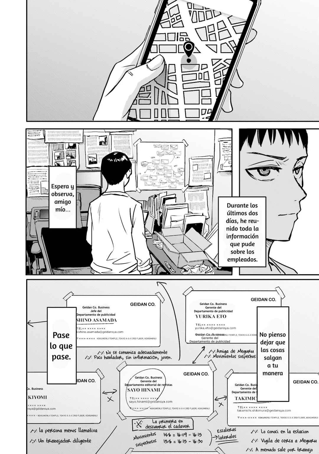 Meguru Mirai Capítulo 4: El día del crimen - Page 5