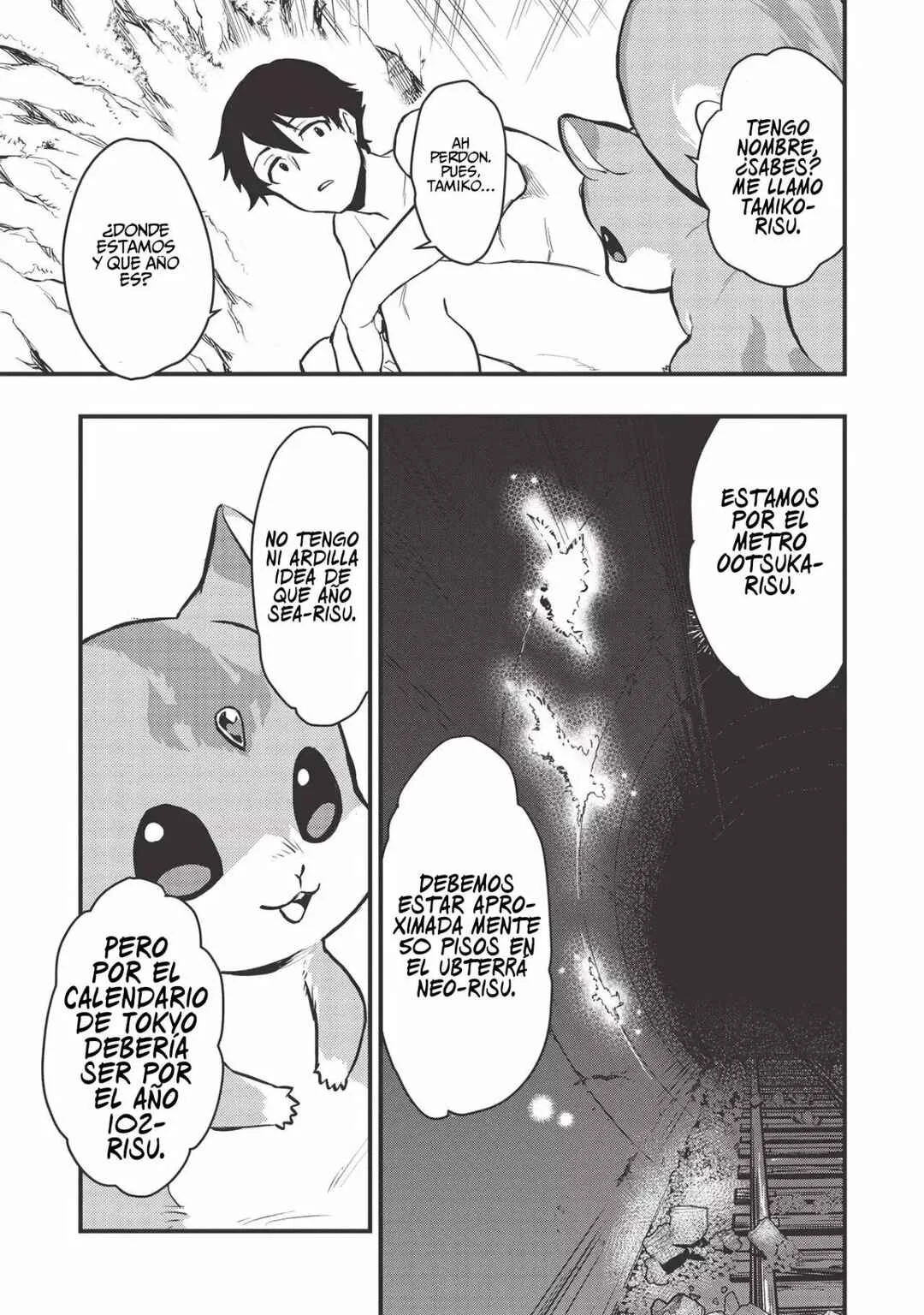 Meikyuu Metro ~Mezametara Saikyoushoku Datta node Shima Risu wo Tsurete Shinsekai wo Aruku~ Capítulo 1: Escena 1 - Page 23