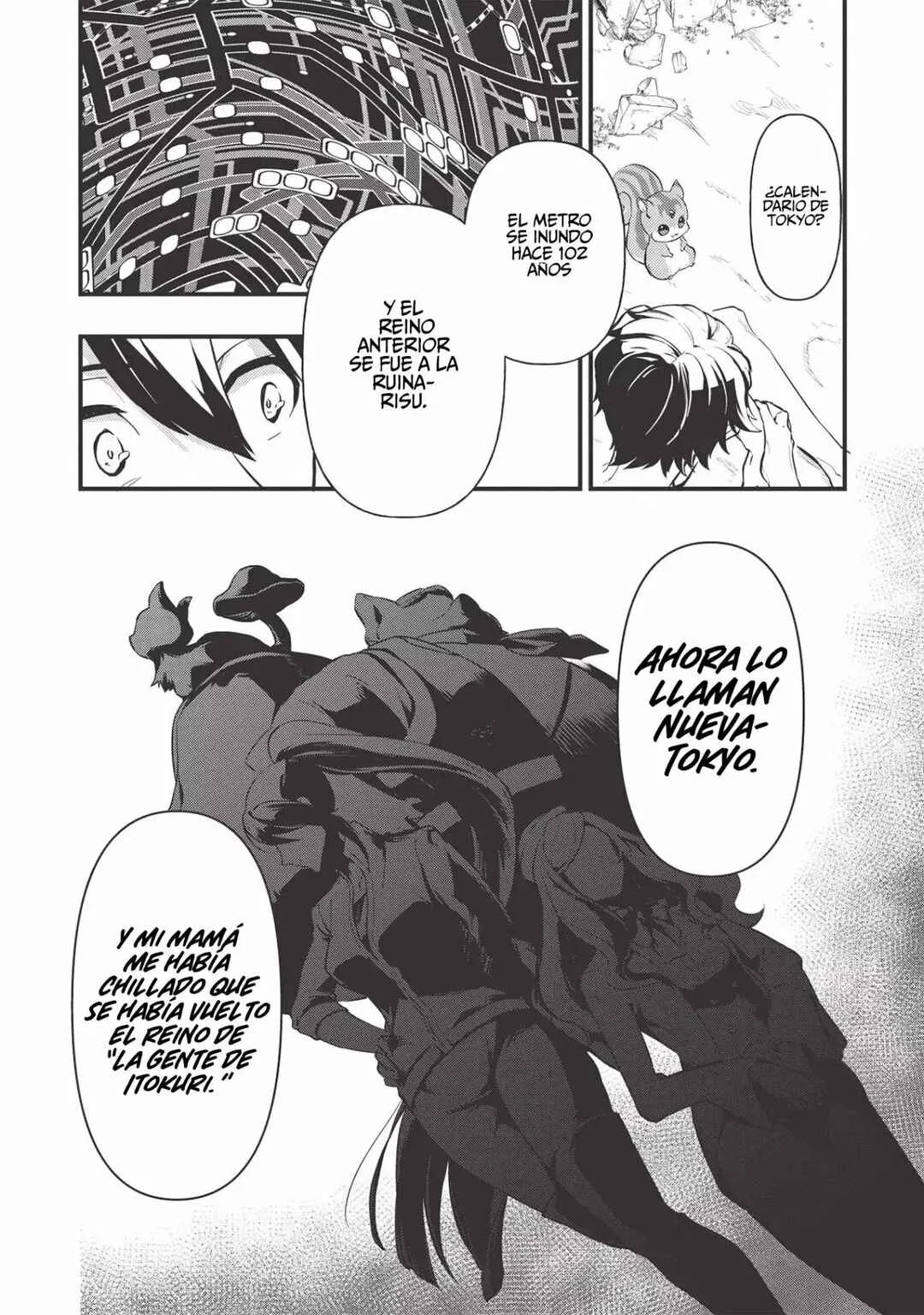 Meikyuu Metro ~Mezametara Saikyoushoku Datta node Shima Risu wo Tsurete Shinsekai wo Aruku~ Capítulo 1: Escena 1 - Page 24