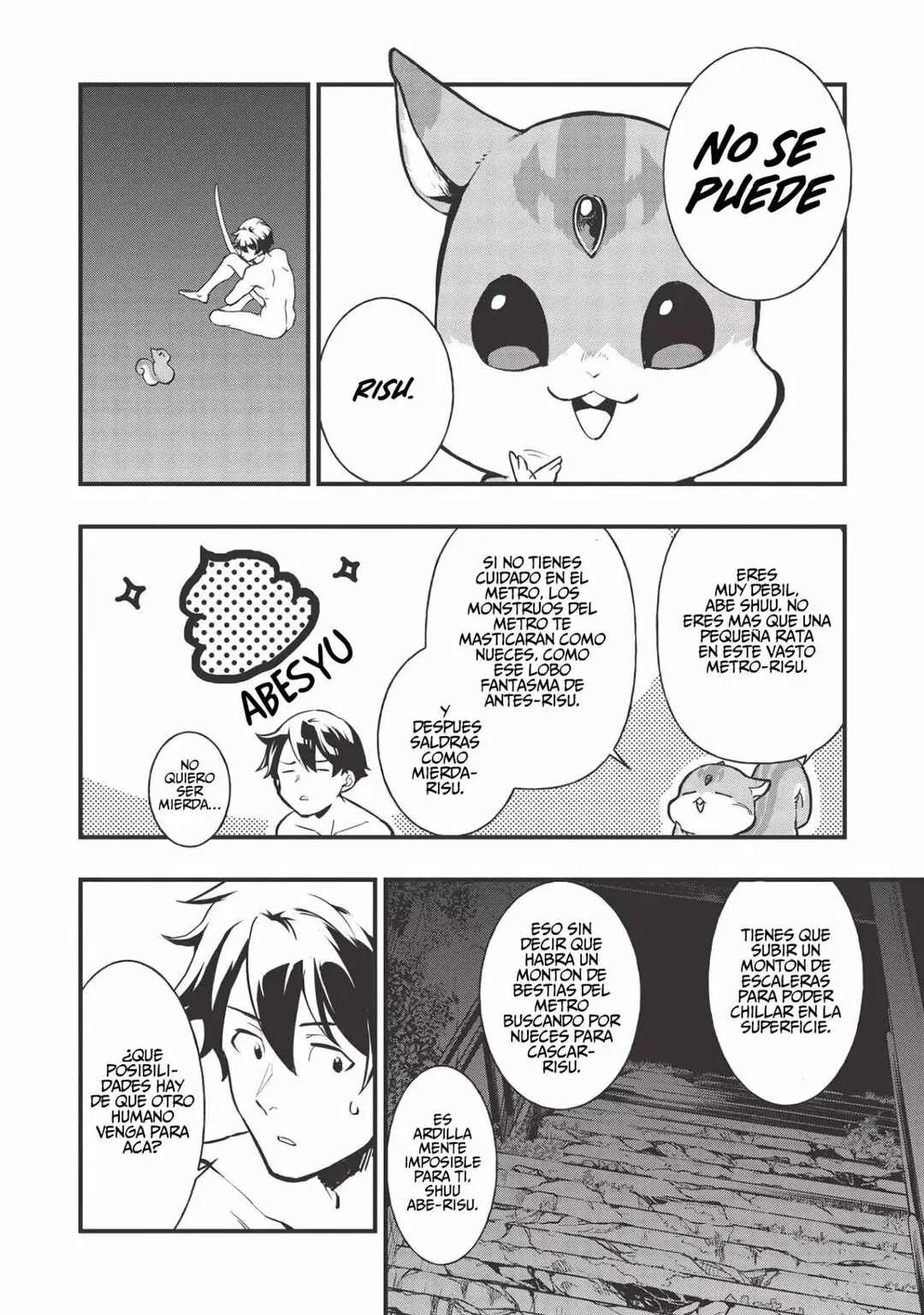 Meikyuu Metro ~Mezametara Saikyoushoku Datta node Shima Risu wo Tsurete Shinsekai wo Aruku~ Capítulo 1: Escena 1 - Page 36