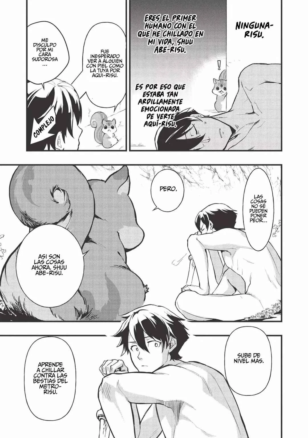 Meikyuu Metro ~Mezametara Saikyoushoku Datta node Shima Risu wo Tsurete Shinsekai wo Aruku~ Capítulo 1: Escena 1 - Page 37