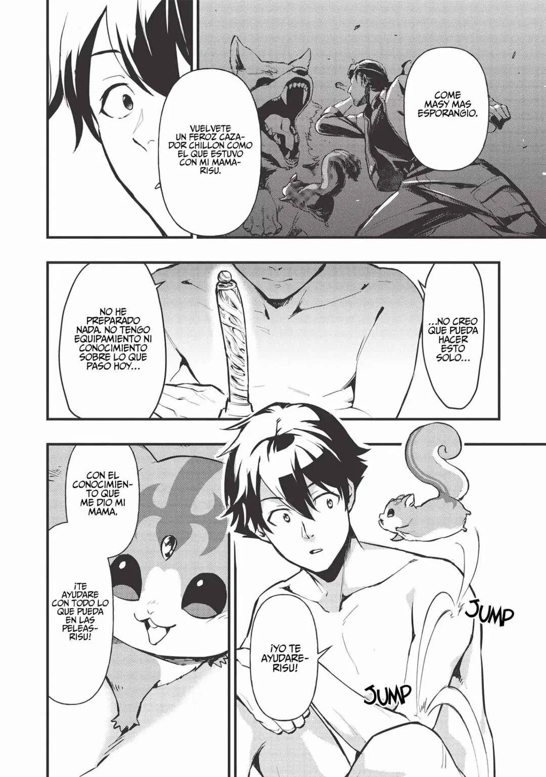 Meikyuu Metro ~Mezametara Saikyoushoku Datta node Shima Risu wo Tsurete Shinsekai wo Aruku~ Capítulo 1: Escena 1 - Page 38