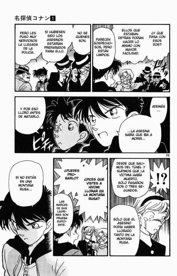 Meitantei Conan Capítulo 1: El Sherlock Holmes de los años 90 - Page 29