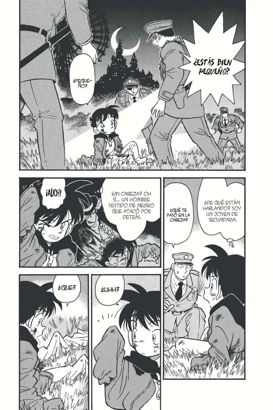 Meitantei Conan Capítulo 2: El gran detective se hace pequeño  - Page 4