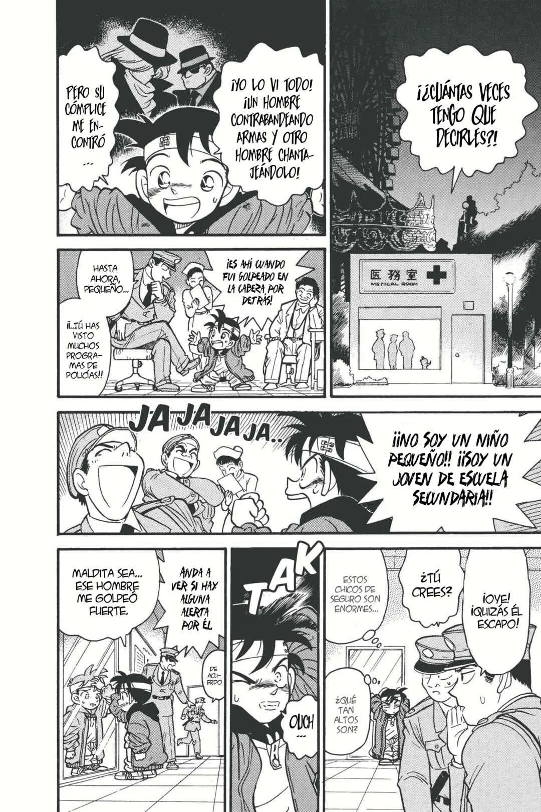 Meitantei Conan Capítulo 2: El gran detective se hace pequeño  - Page 7