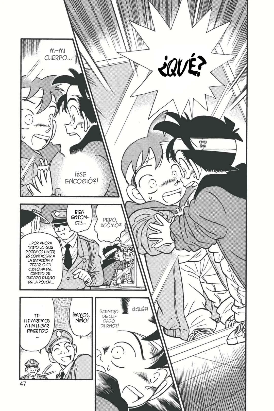 Meitantei Conan Capítulo 2: El gran detective se hace pequeño  - Page 8