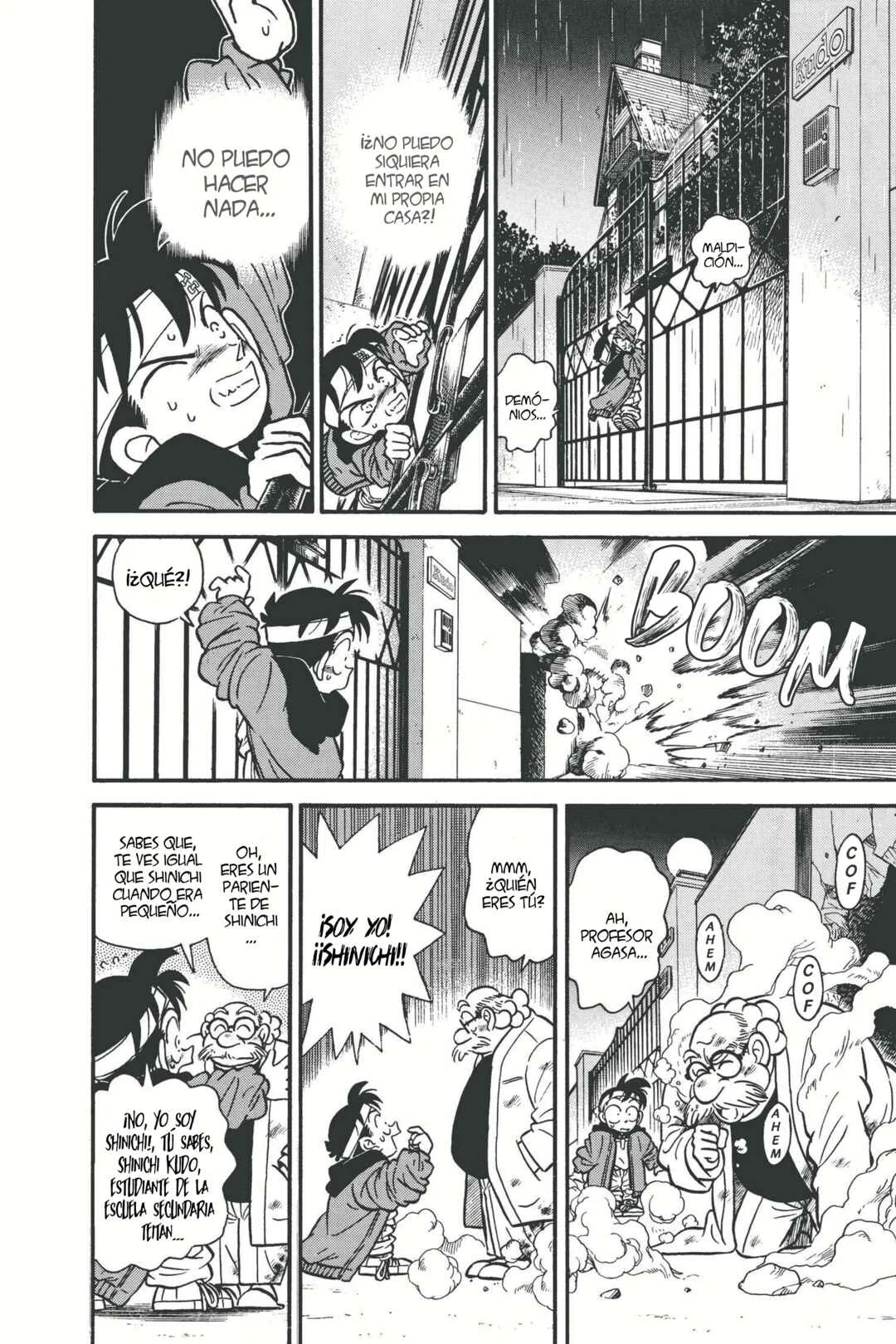 Meitantei Conan Capítulo 2: El gran detective se hace pequeño  - Page 13