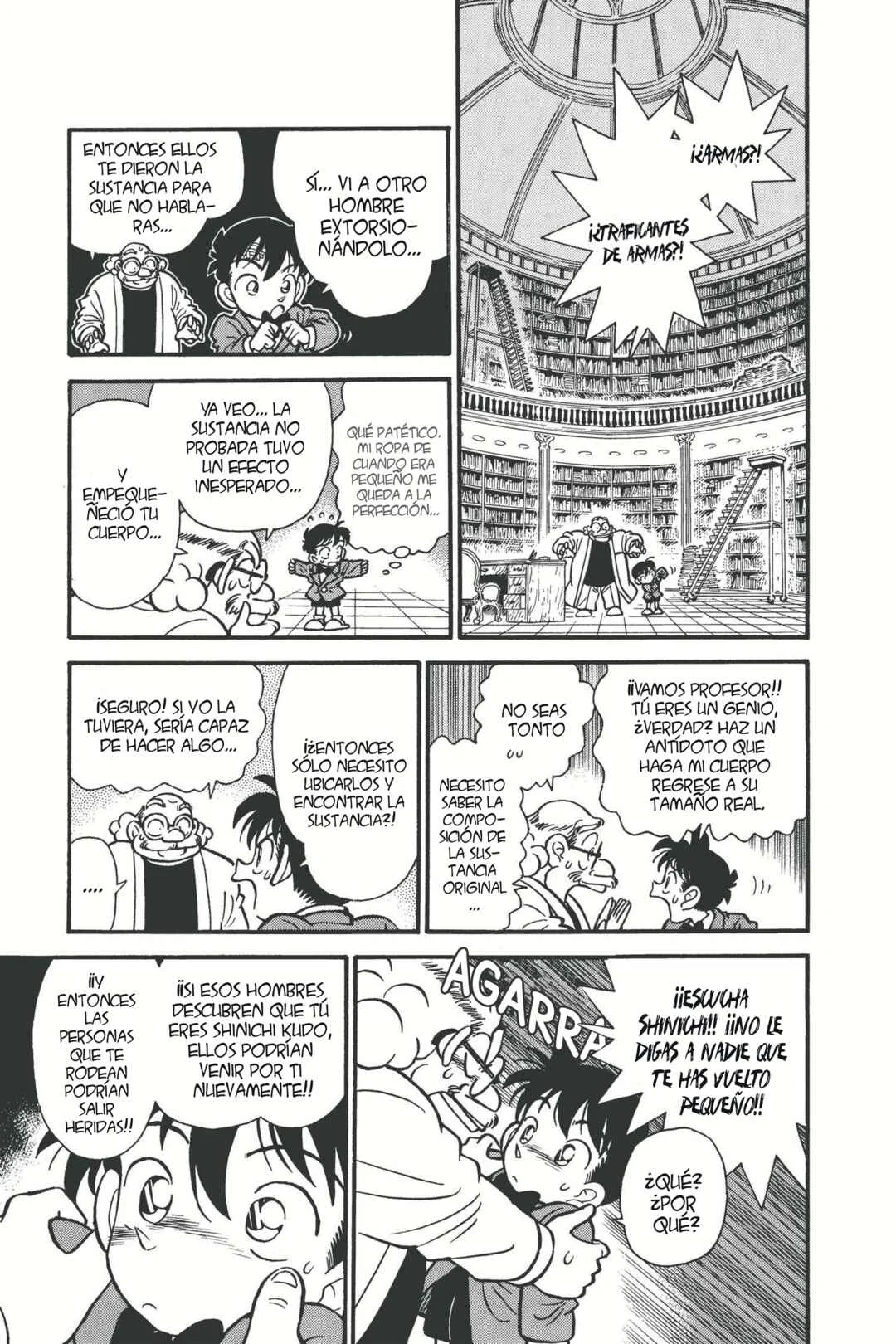 Meitantei Conan Capítulo 2: El gran detective se hace pequeño  - Page 16