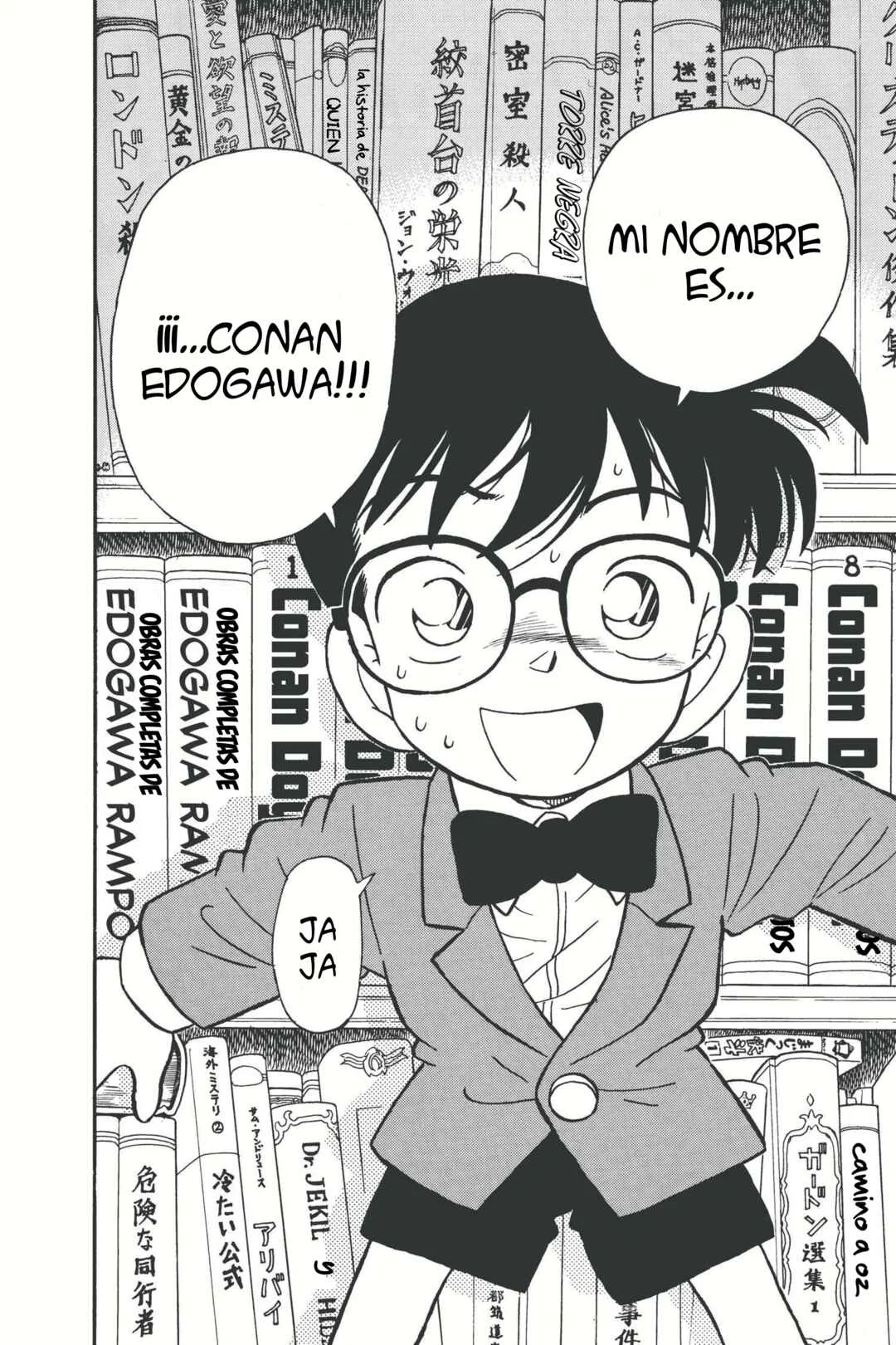Meitantei Conan Capítulo 2: El gran detective se hace pequeño  - Page 21