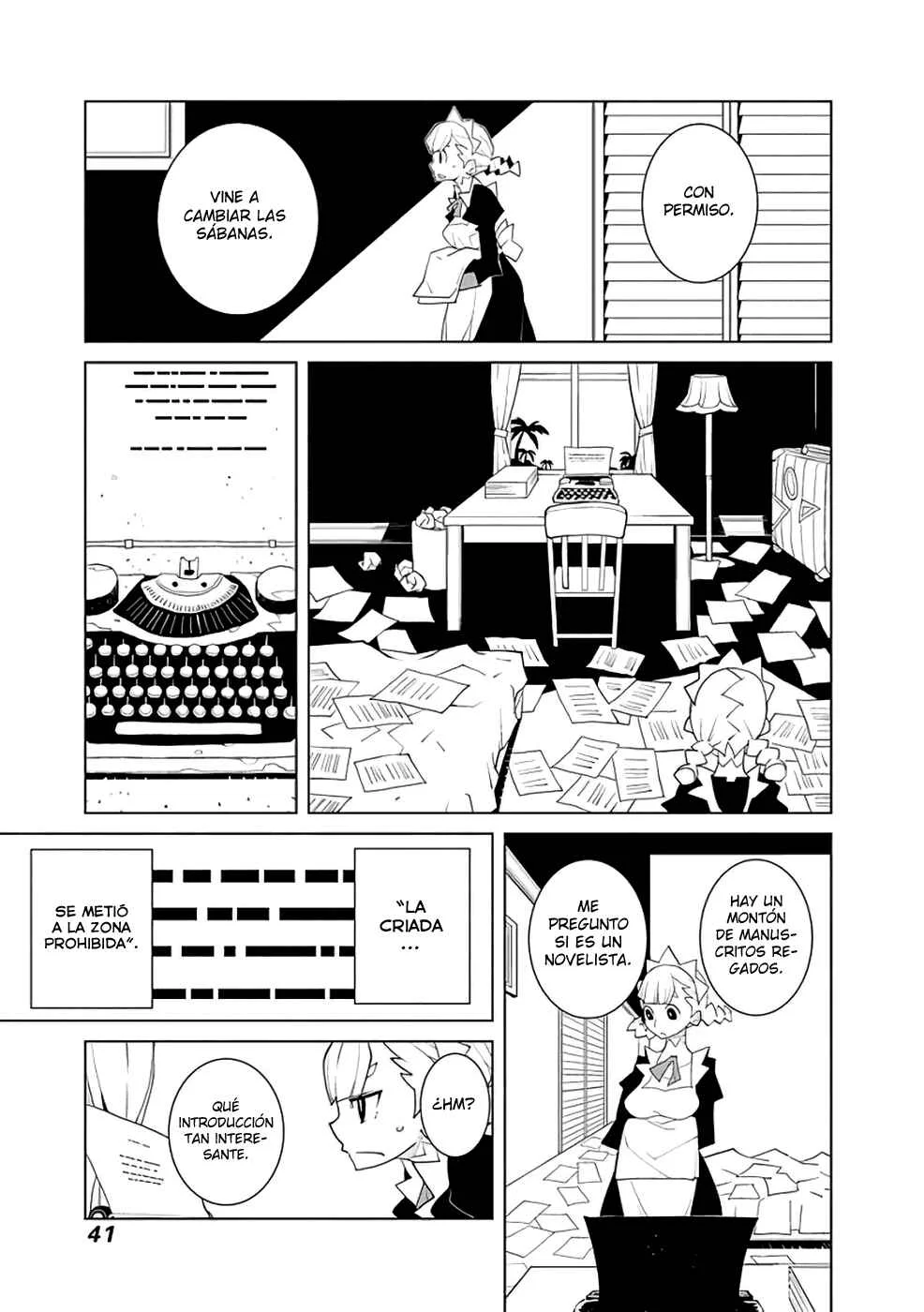 Melancholia Capítulo 4: No molestar - Page 3