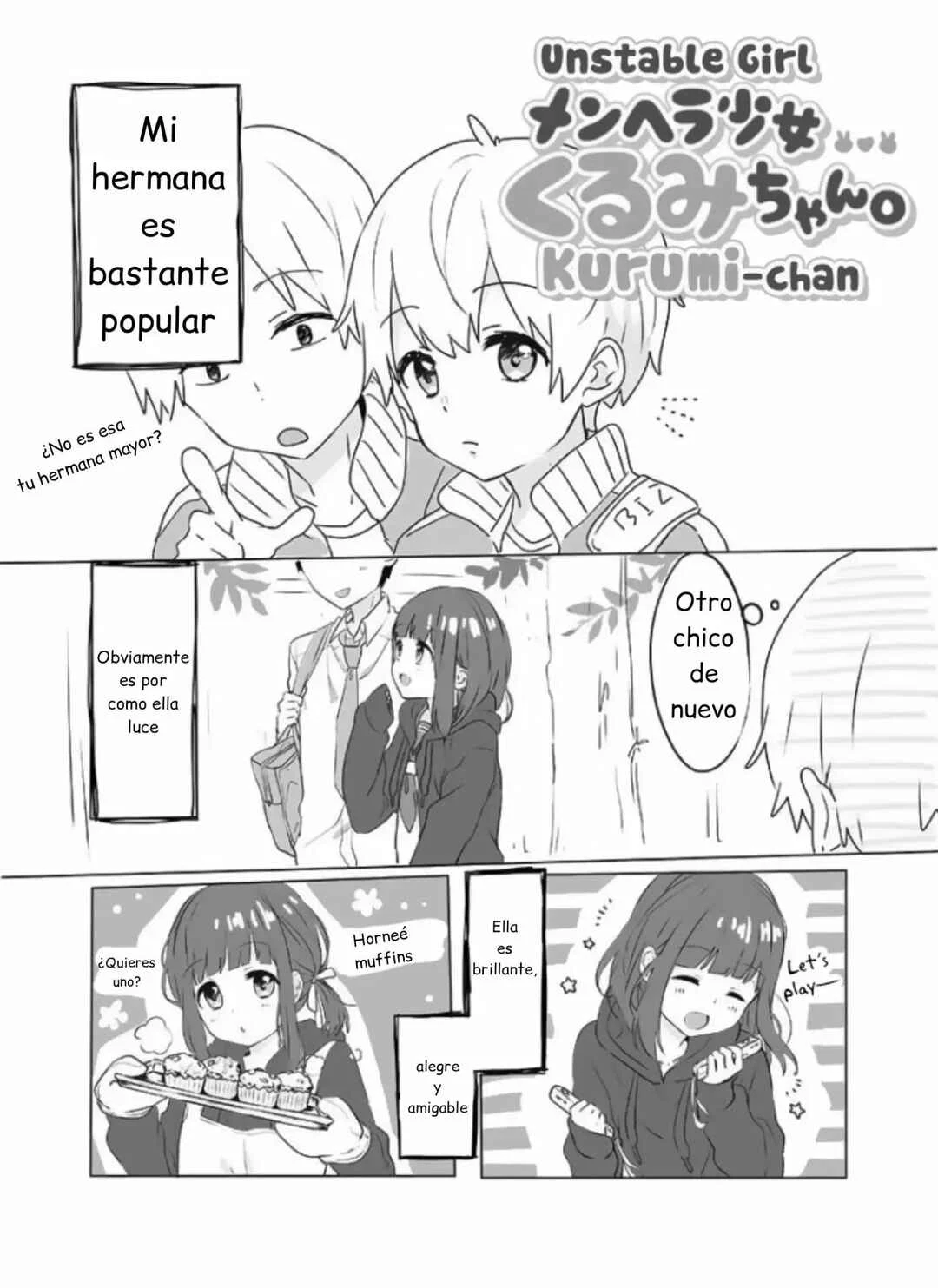 Menhera Shoujo Kurumi-chan Capítulo 1 - Page 3