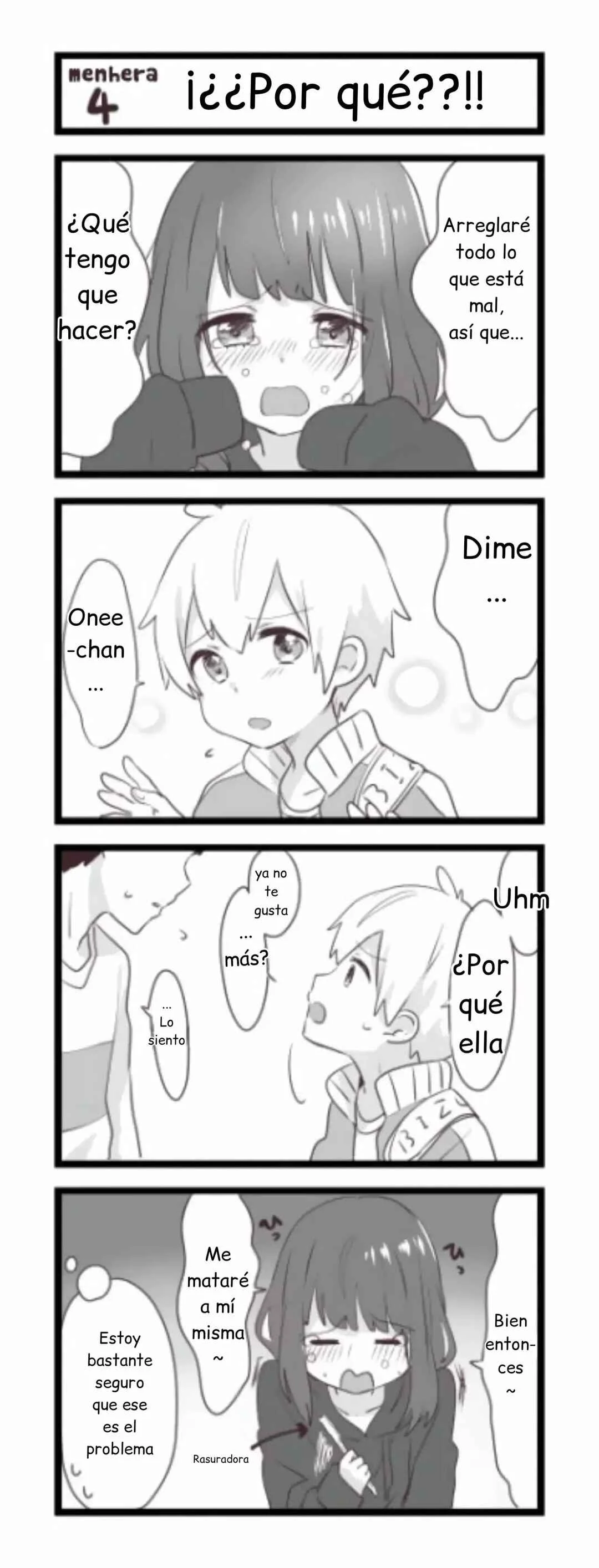 Menhera Shoujo Kurumi-chan Capítulo 4: ¡¿Por quéeeeeee?! - Page 3