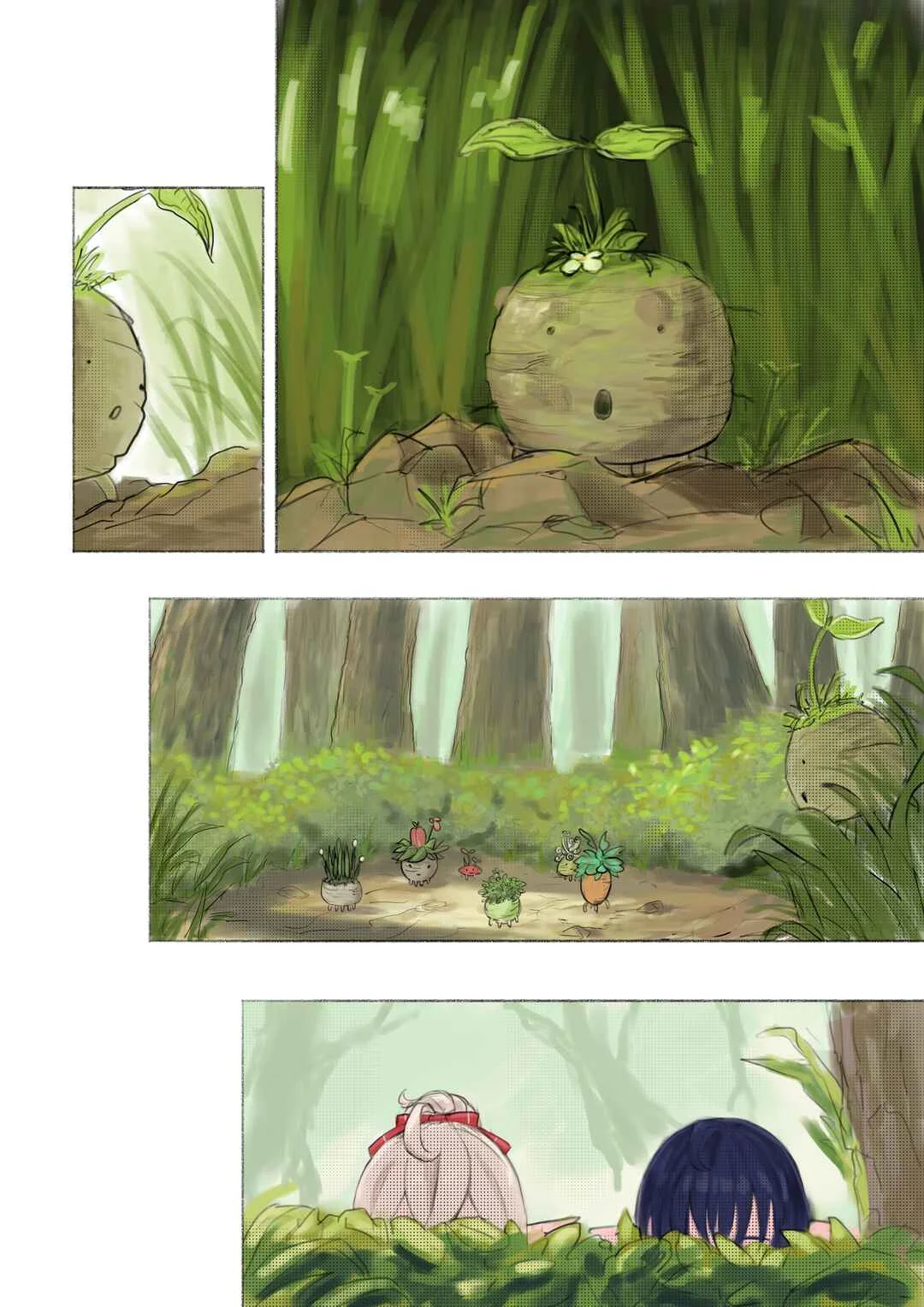 Mia & Sera's daily life Capítulo 1: ¡Las mandrágoras están fuera! - Page 4