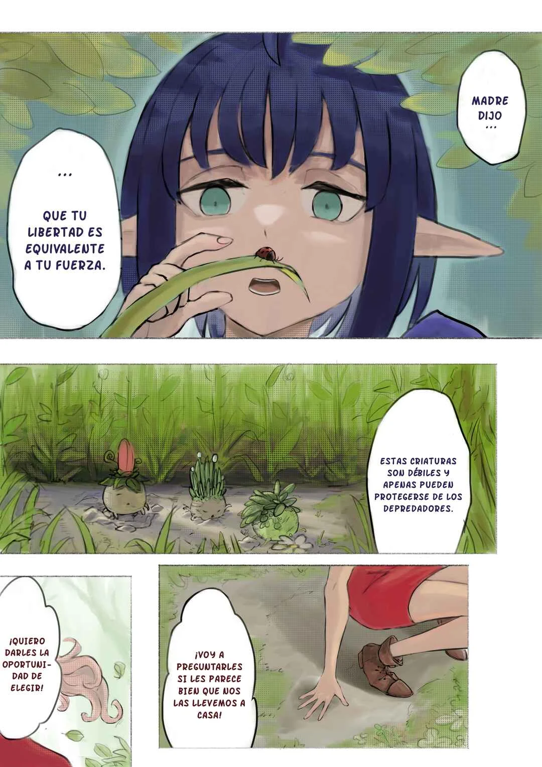 Mia & Sera's daily life Capítulo 1: ¡Las mandrágoras están fuera! - Page 7