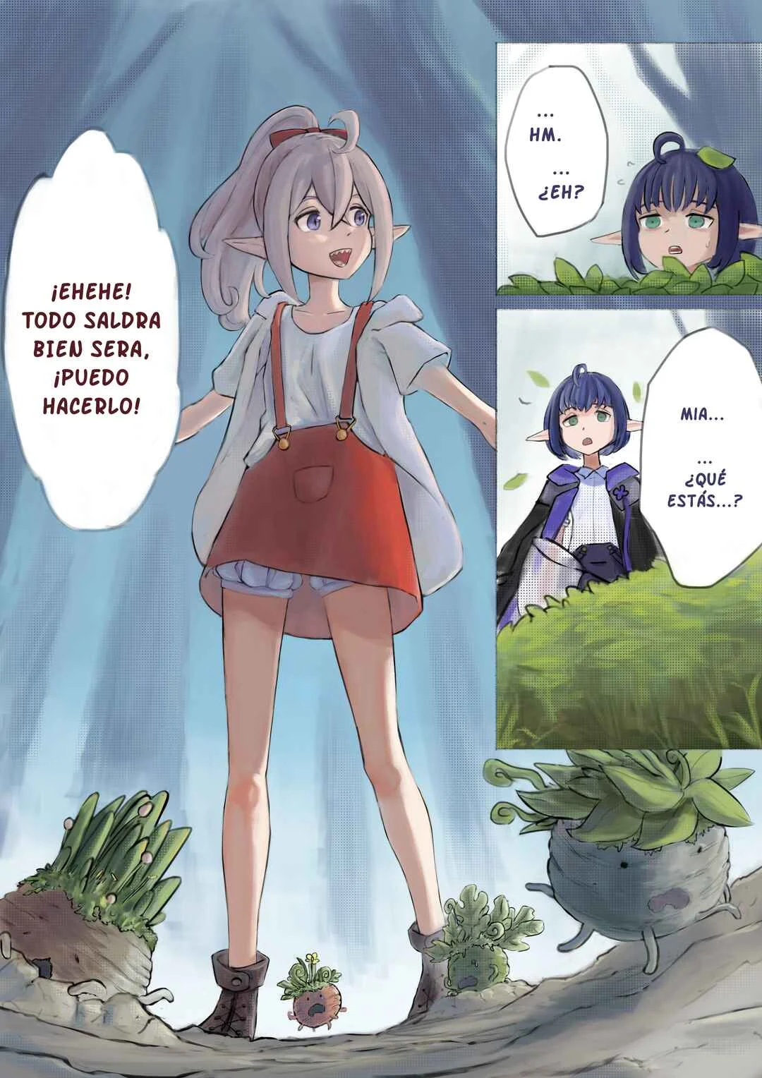 Mia & Sera's daily life Capítulo 1: ¡Las mandrágoras están fuera! - Page 8